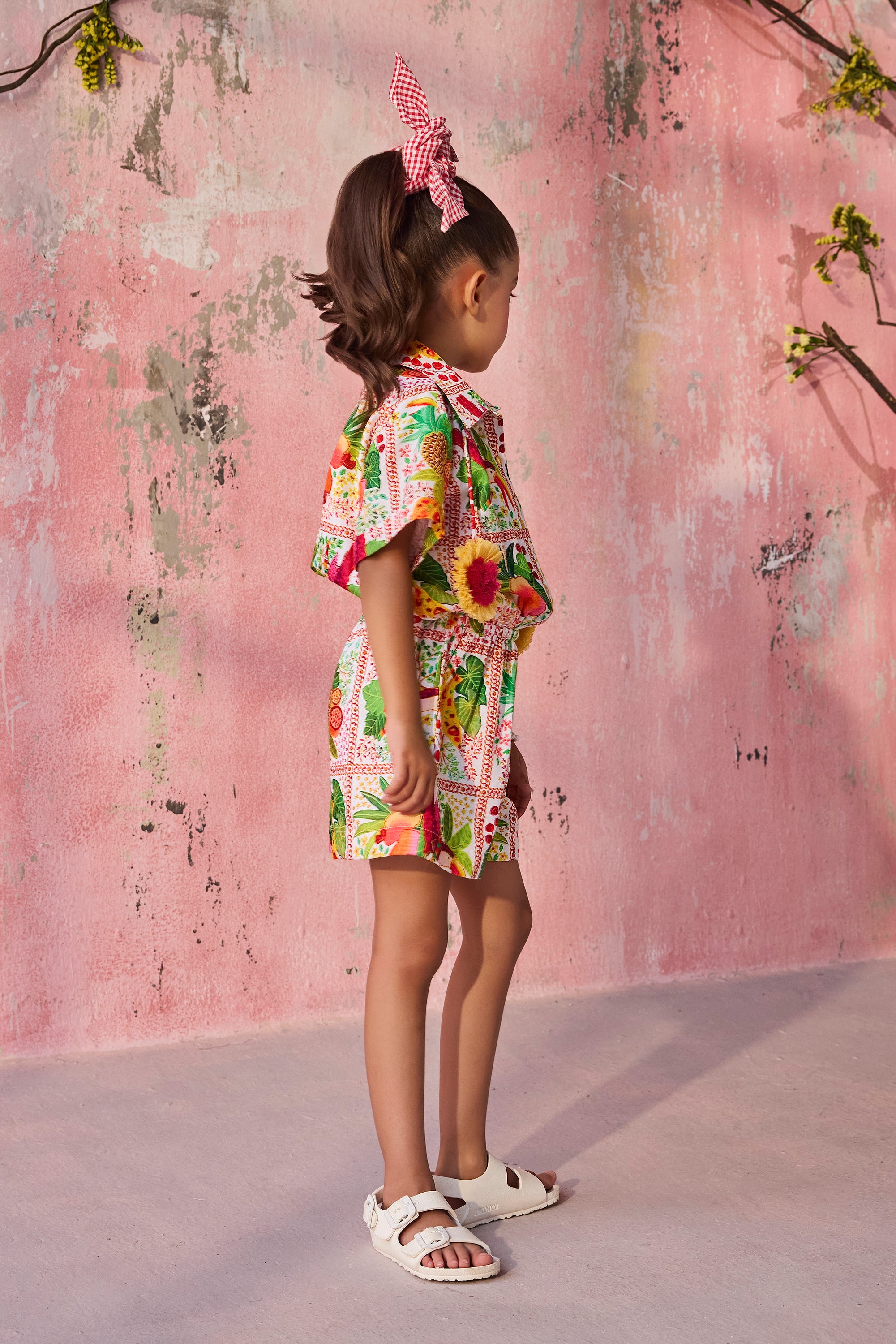 Astrid Flower Playsuit