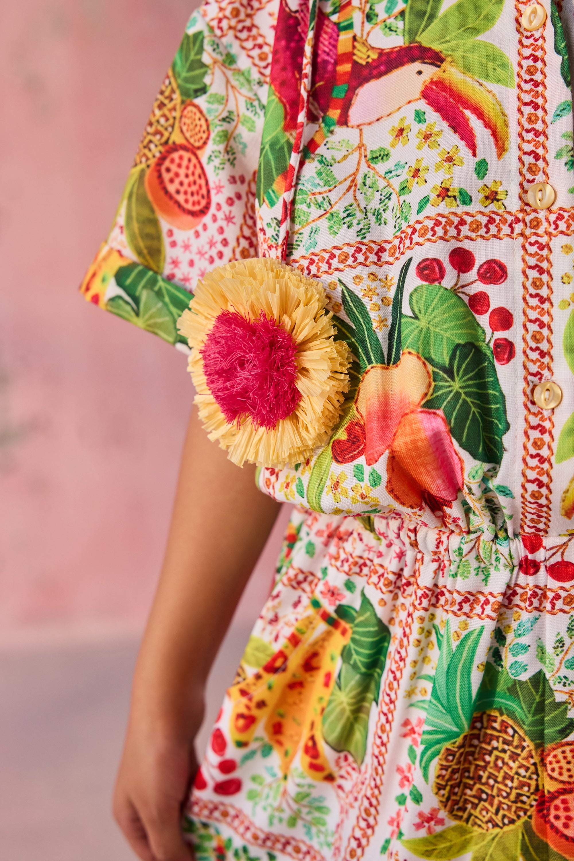 Astrid Flower Playsuit