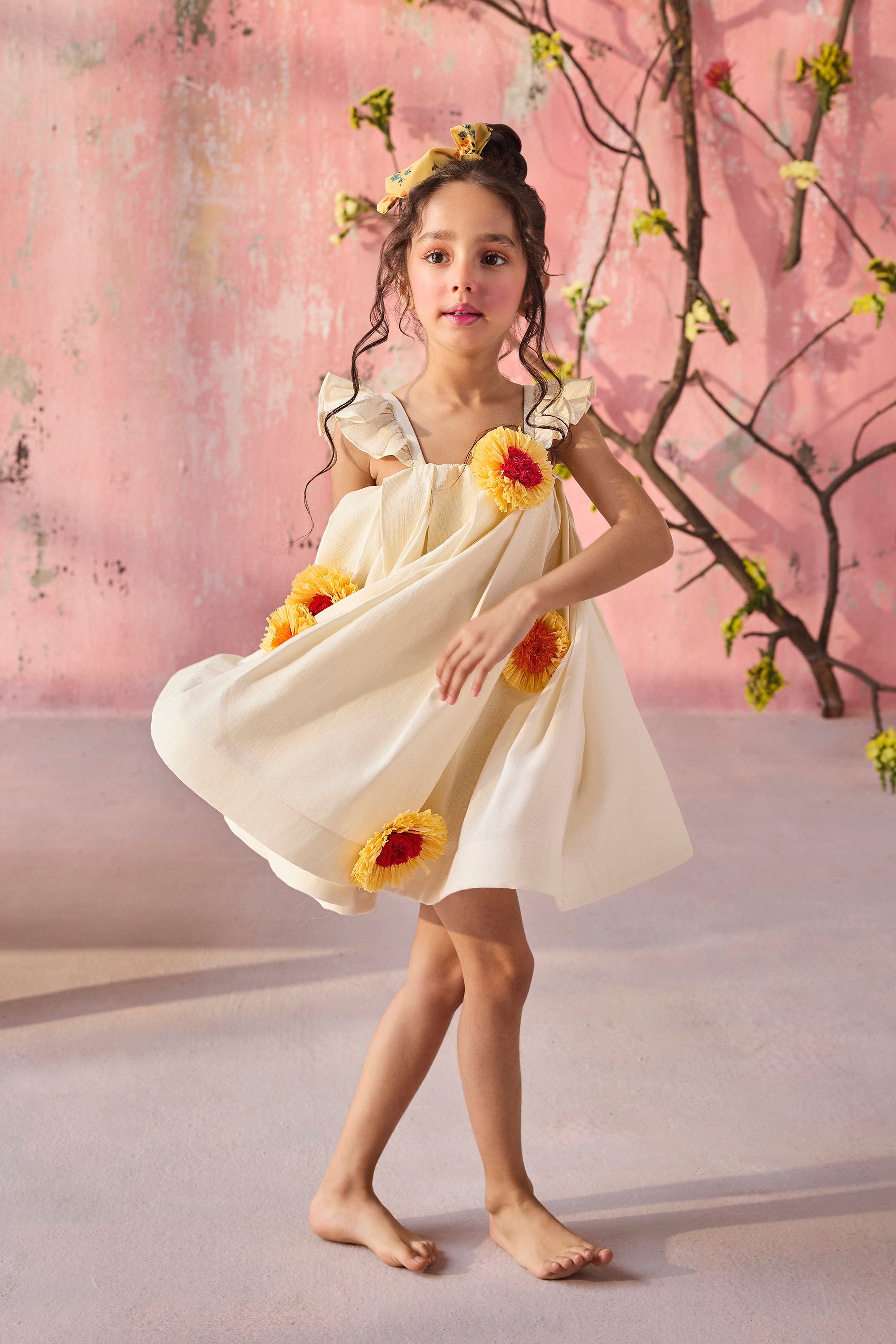 Ambrose Raffia Dress