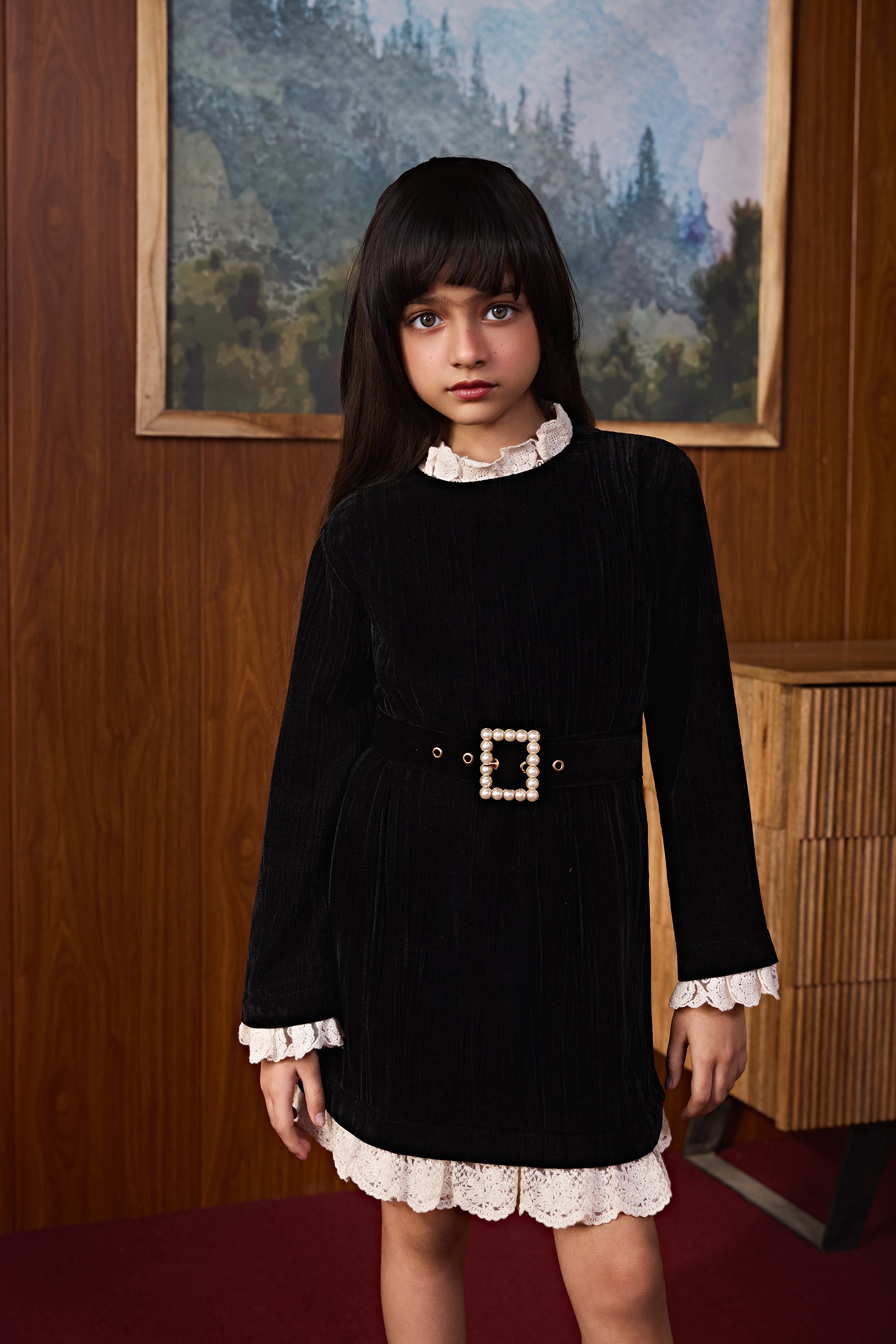 Riva Velvet Dress