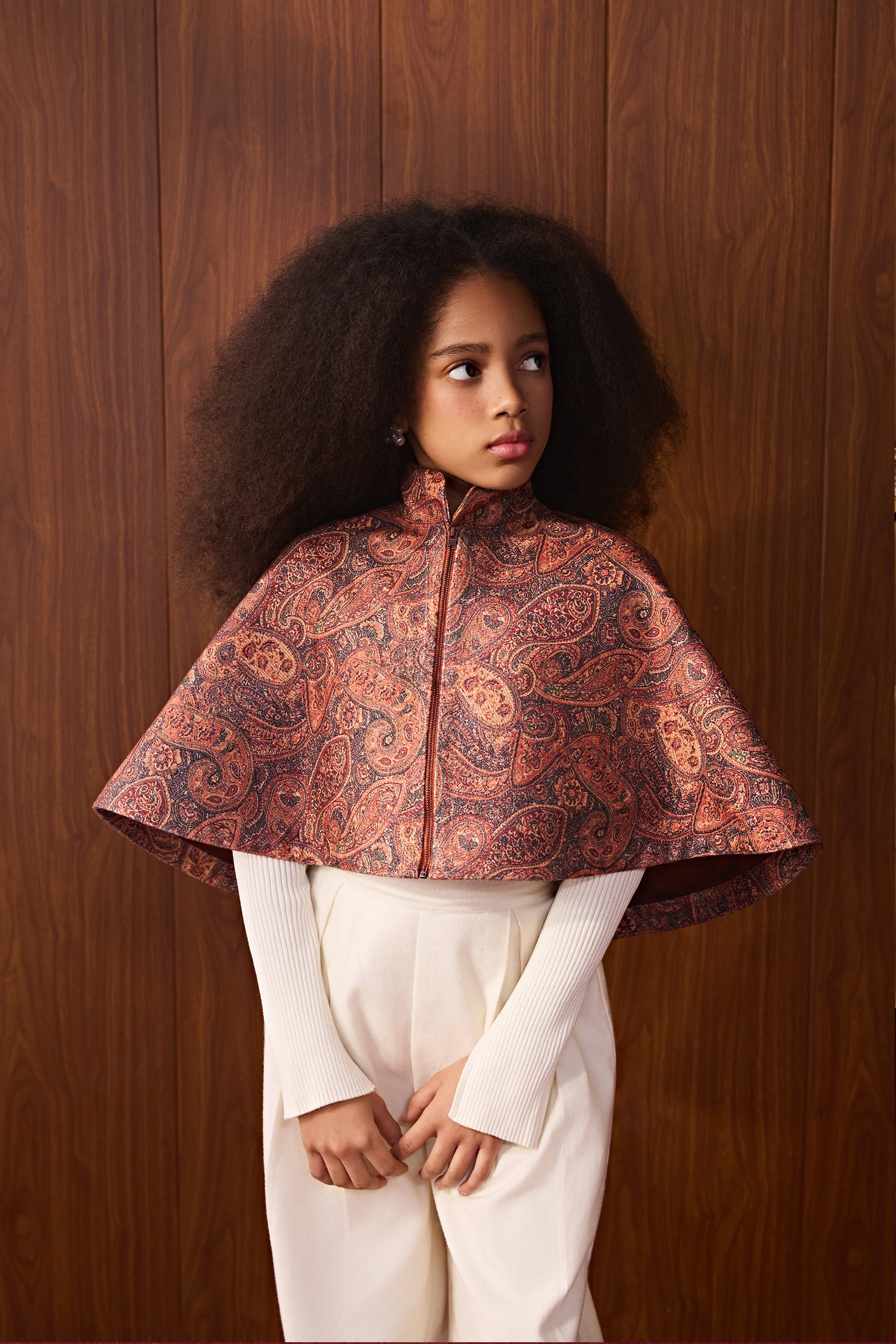 Ozzie Velvet Cape