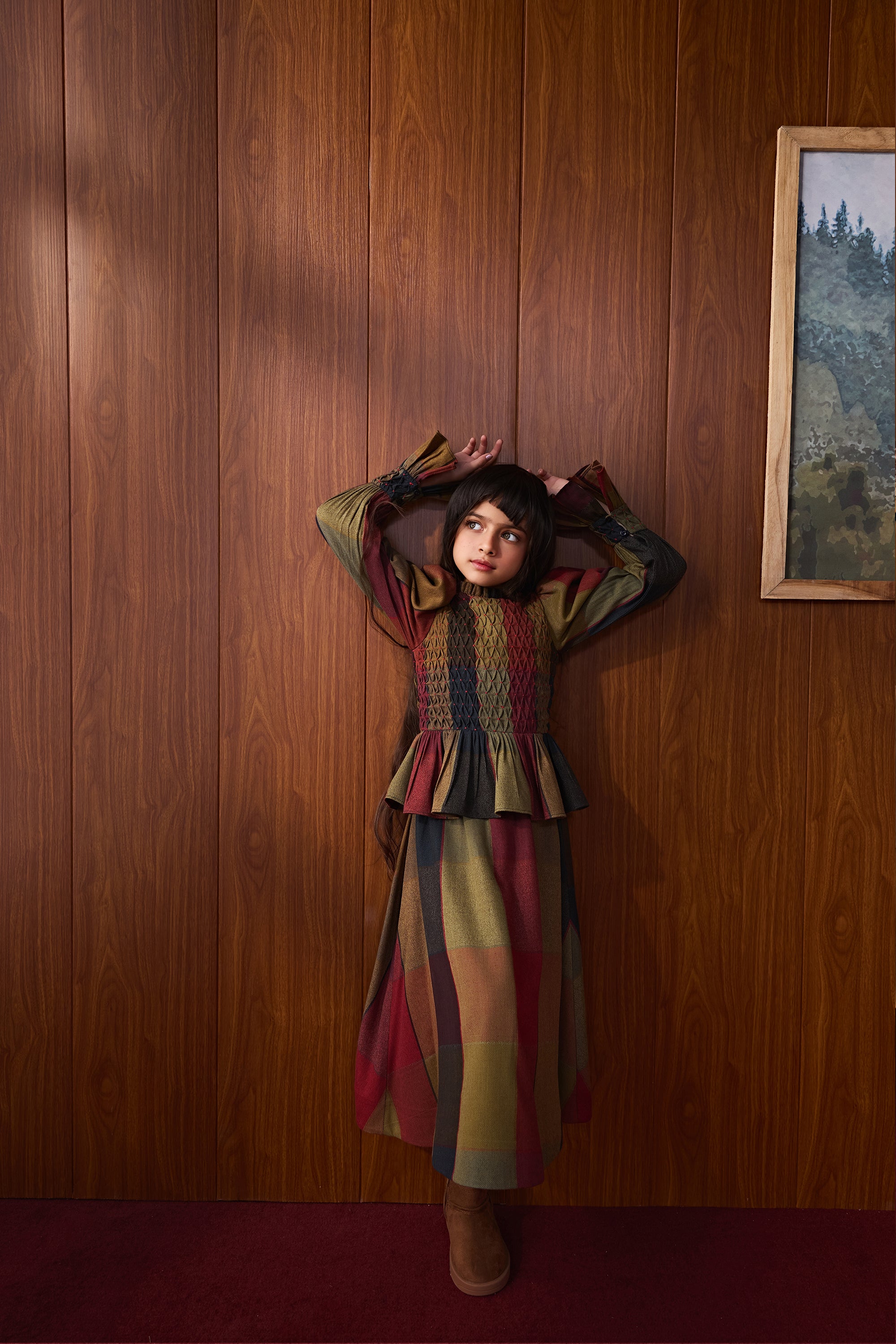 Tartan Skirt & Top (Set of 2)