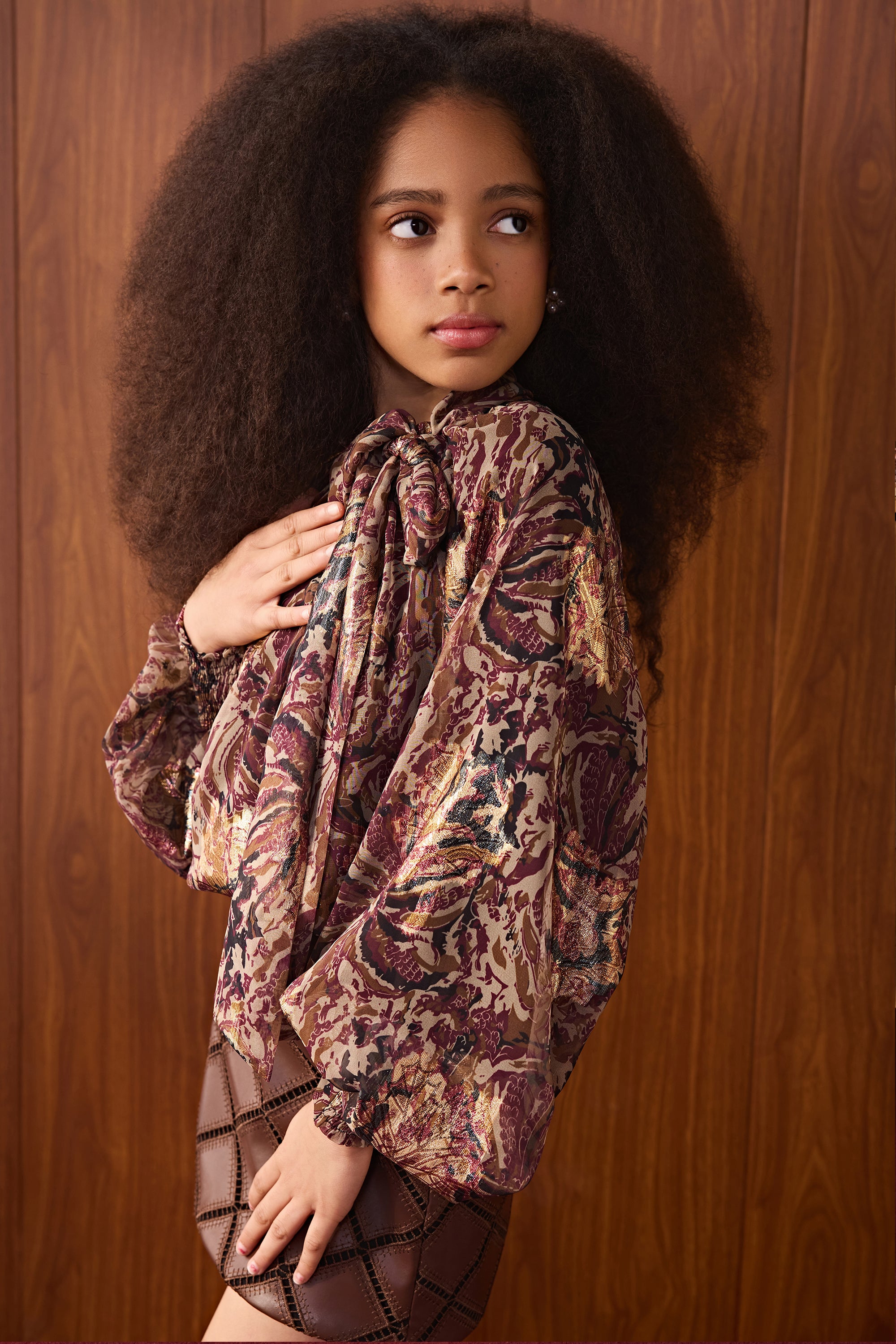 Paola Bow Shirt