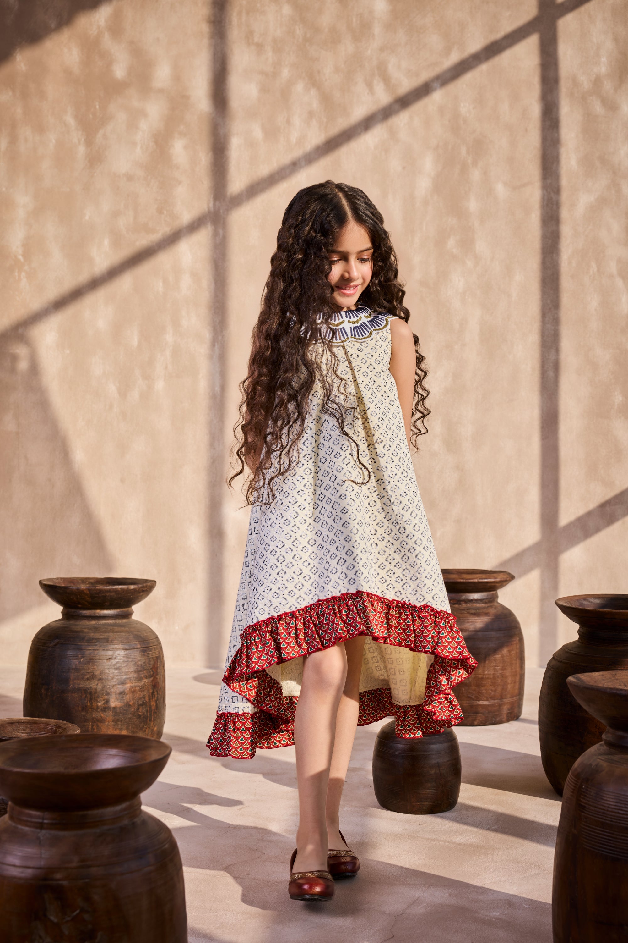 The Maris Printed Dress (Sale)