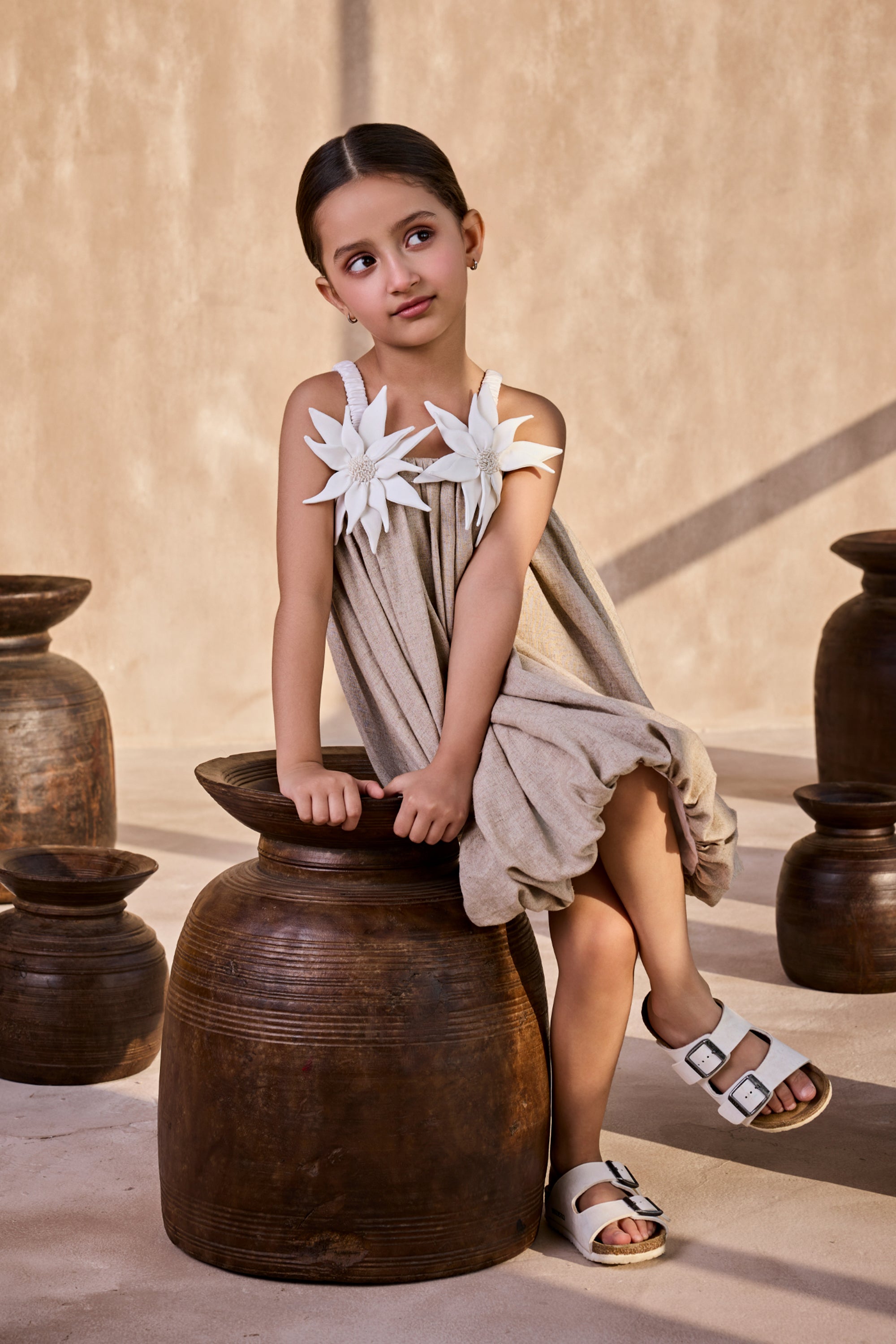Lily Linen Dress