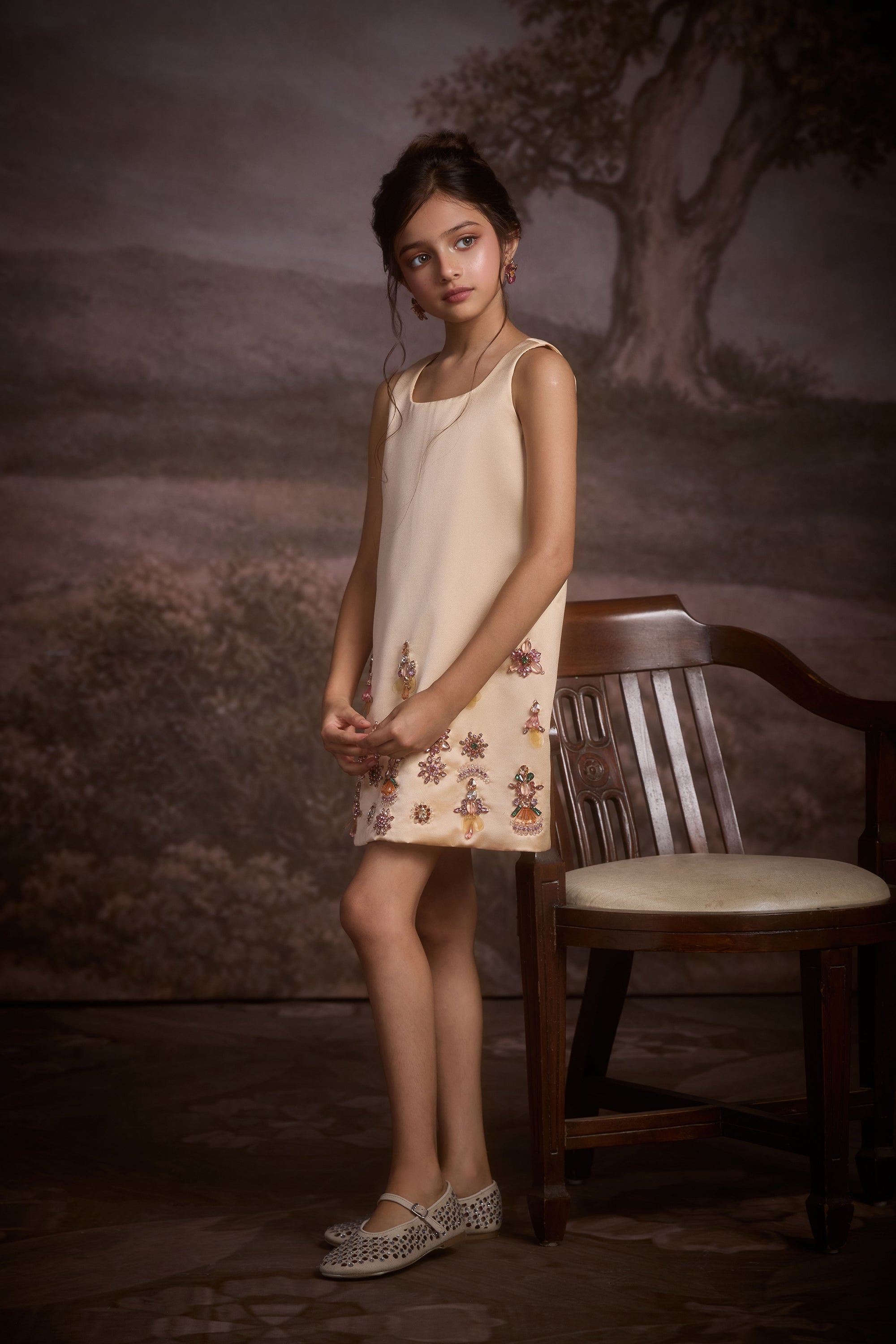 The Opaline Jewel Dress