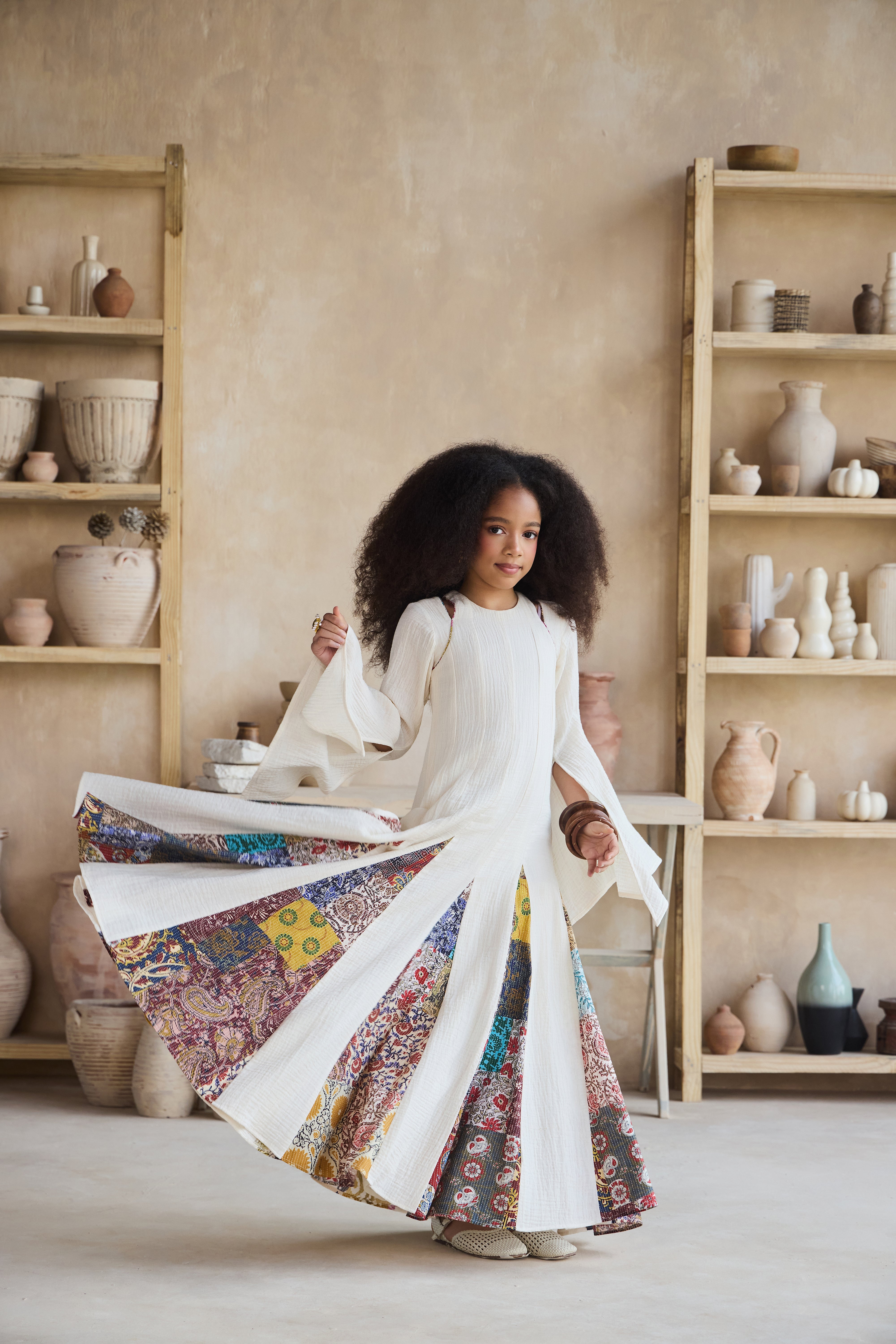 Leora Gauze Dress
