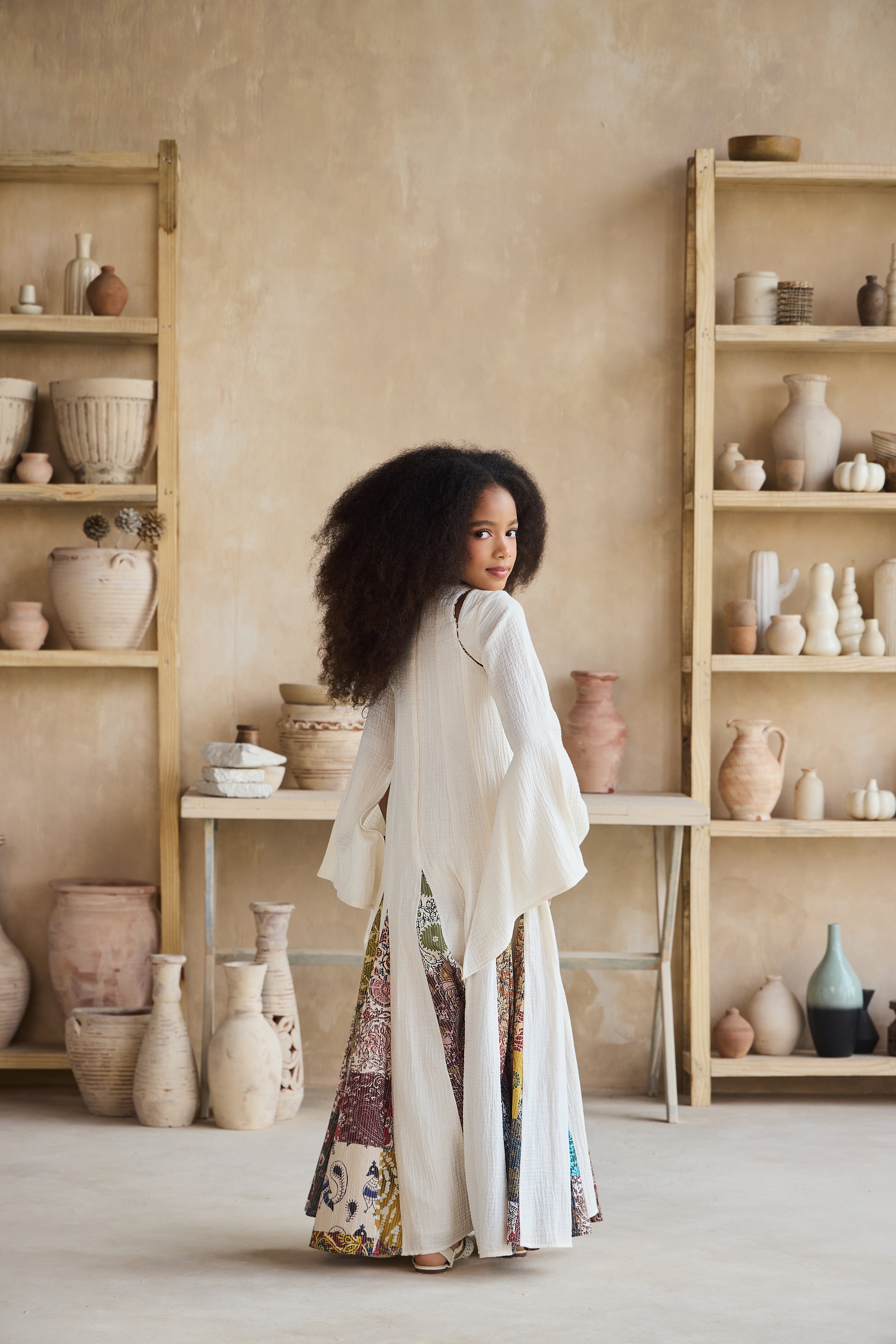 Leora Gauze Dress