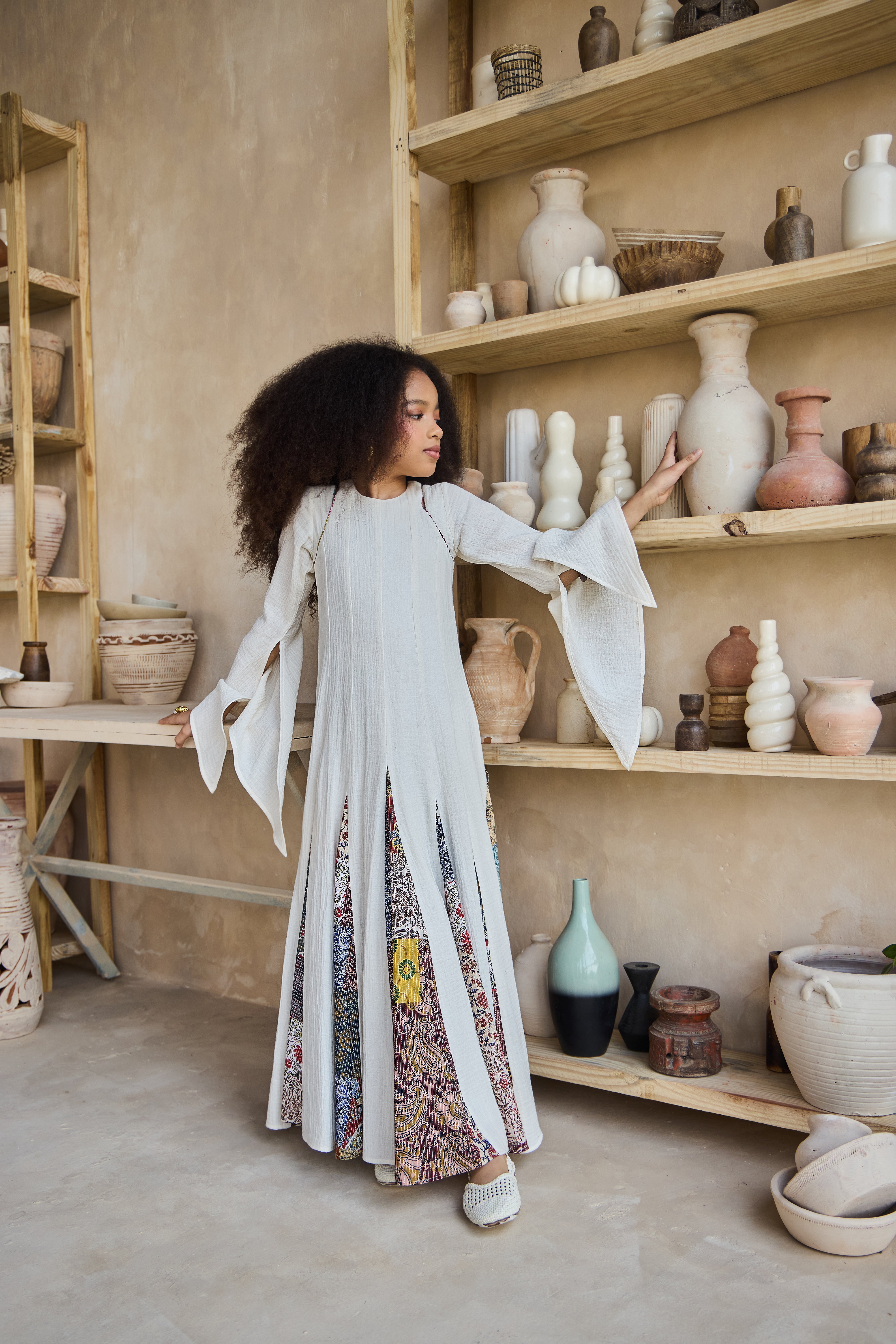 Leora Gauze Dress