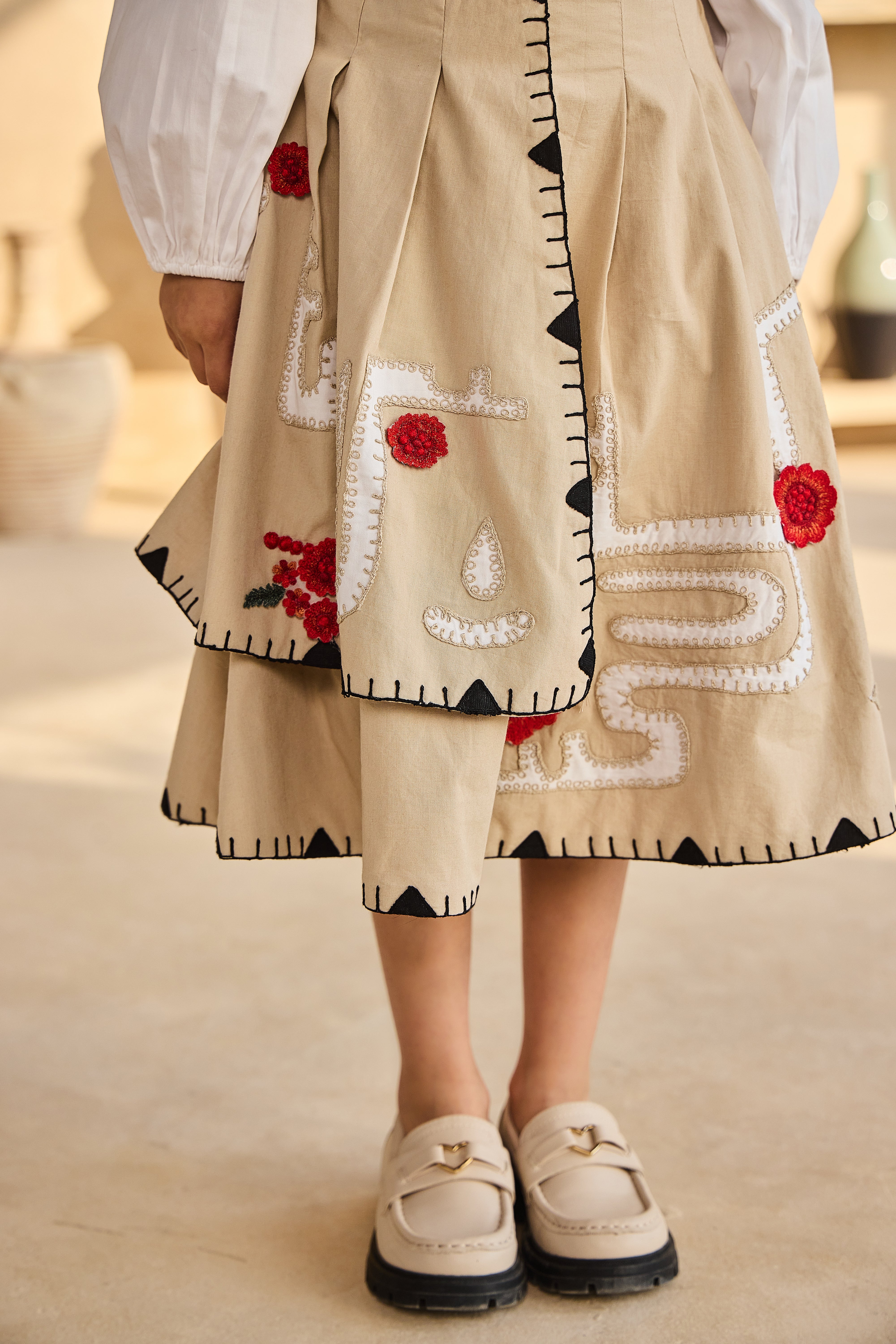 Juniper Skirt with Alaia Full Sleeves Shirt (Set of 2)