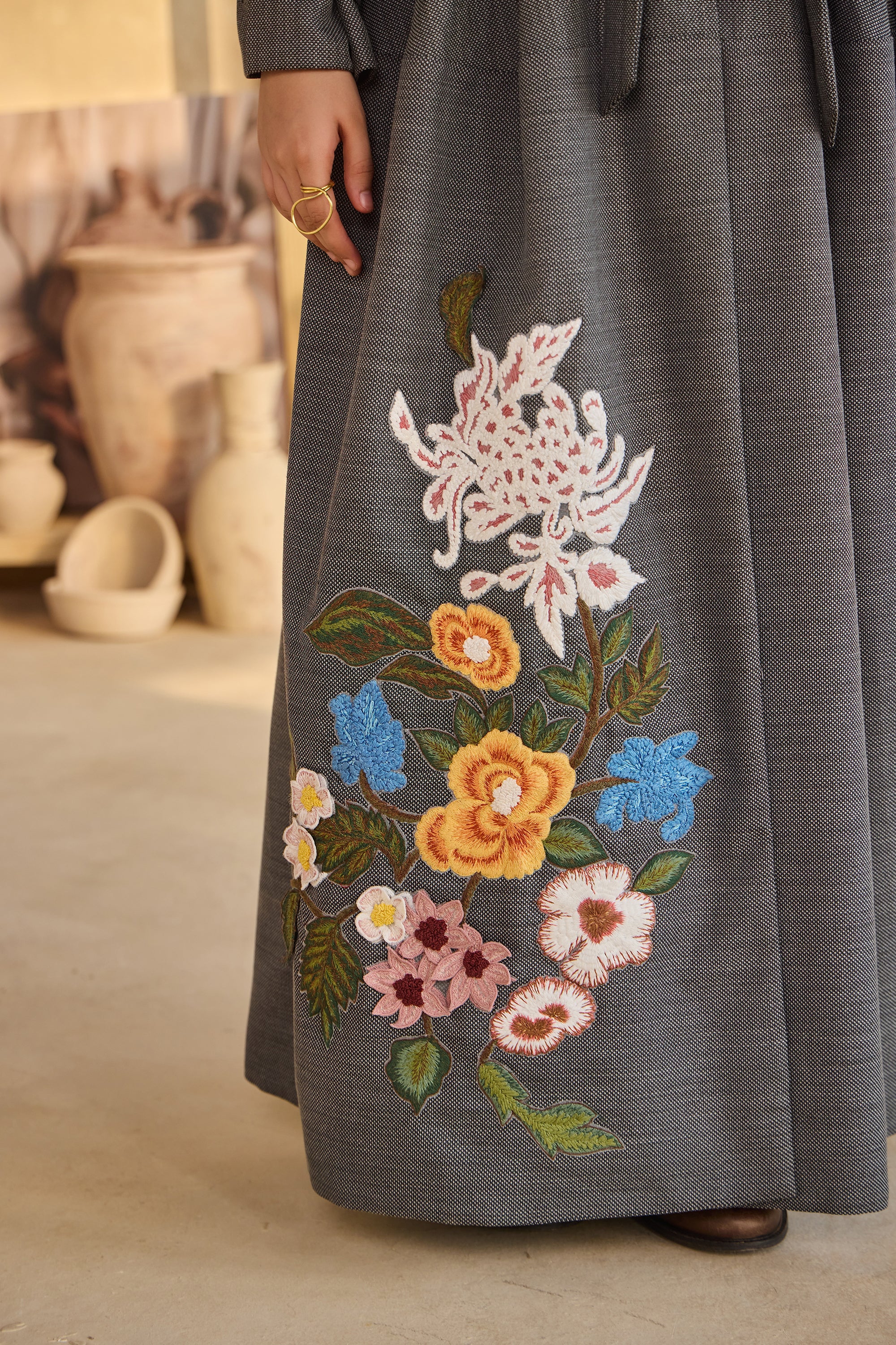 Ollina Coat Dress with Slip (Set of 2)