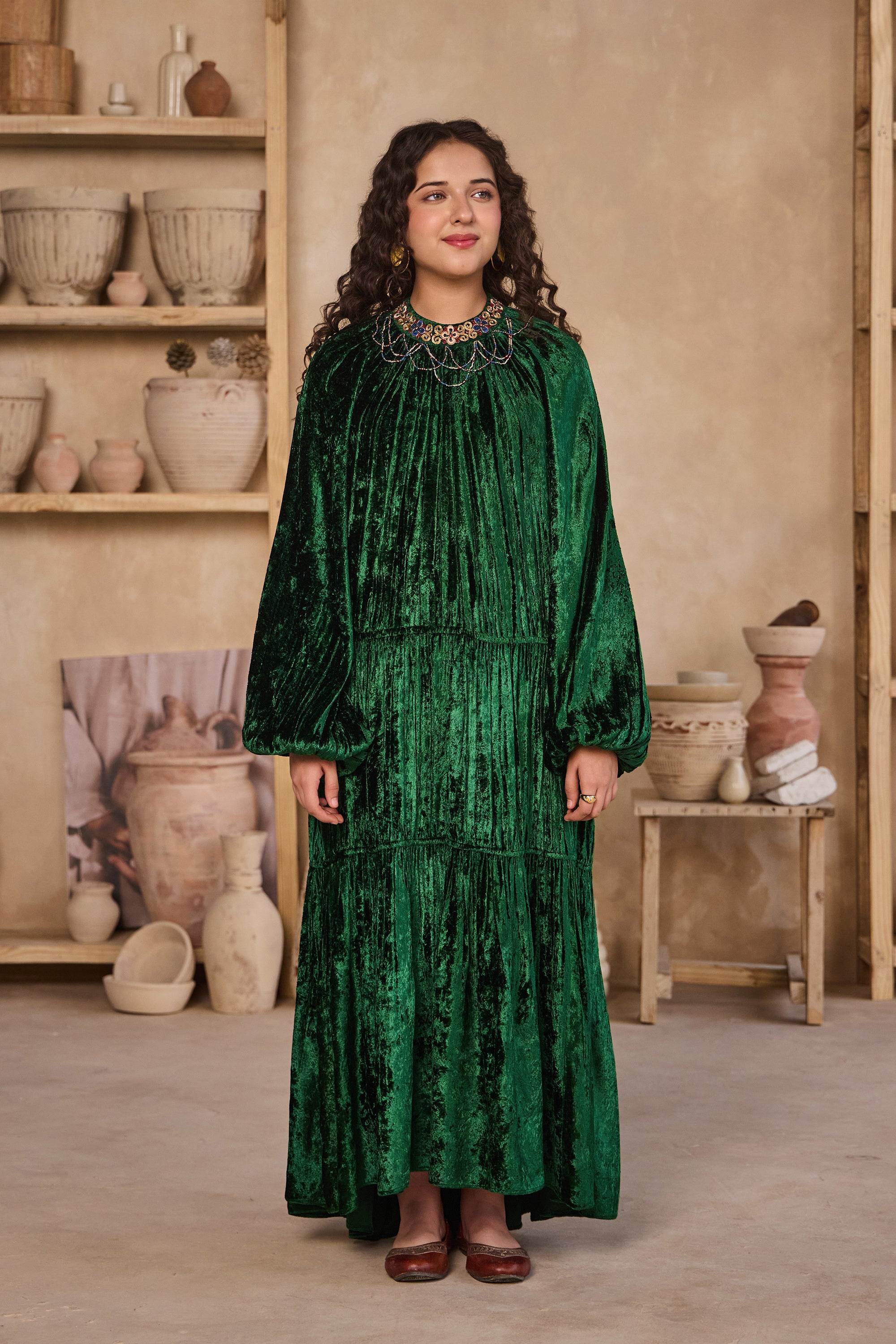 Maelin Velvet Dress