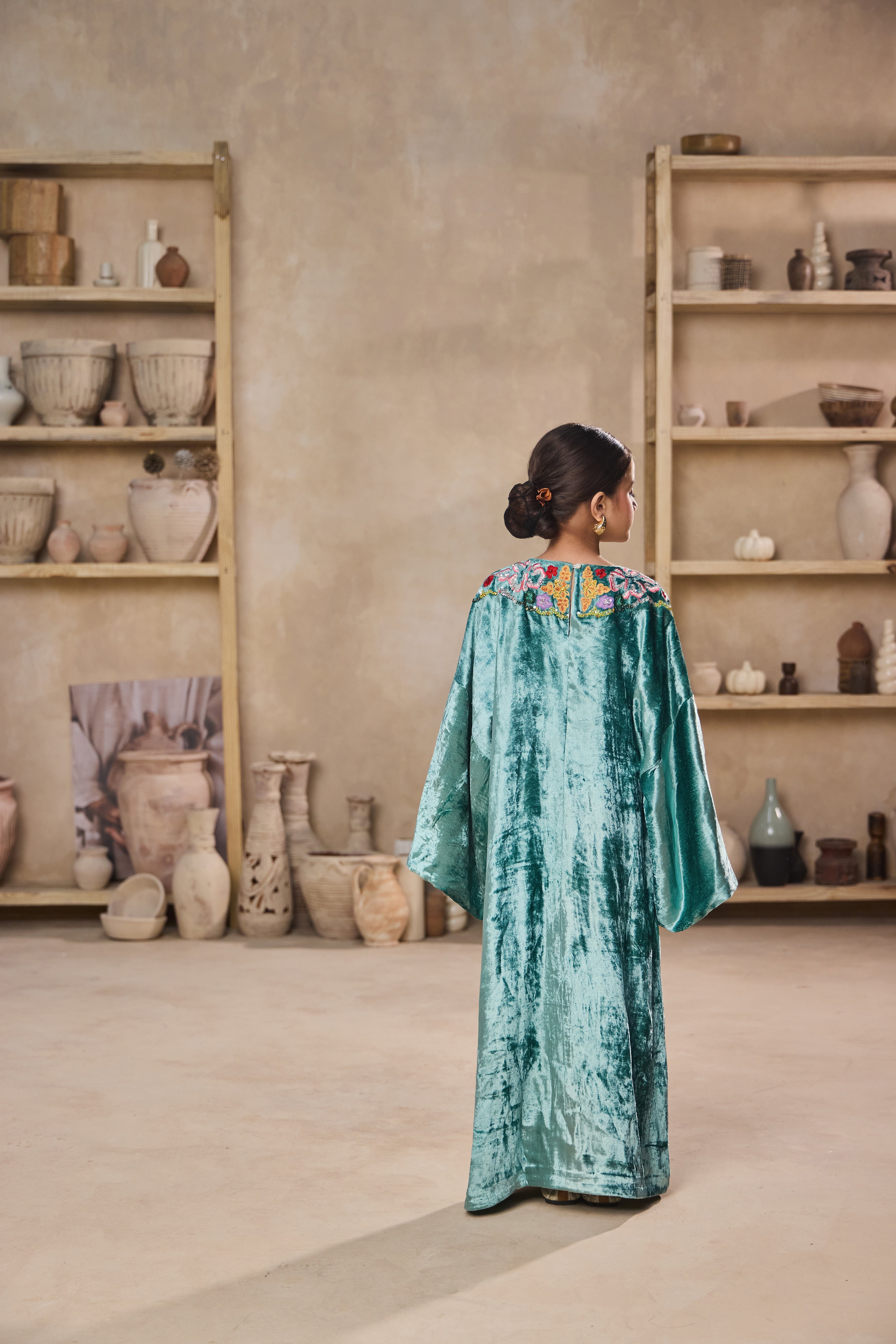 Romesa Embellished Darra Dress