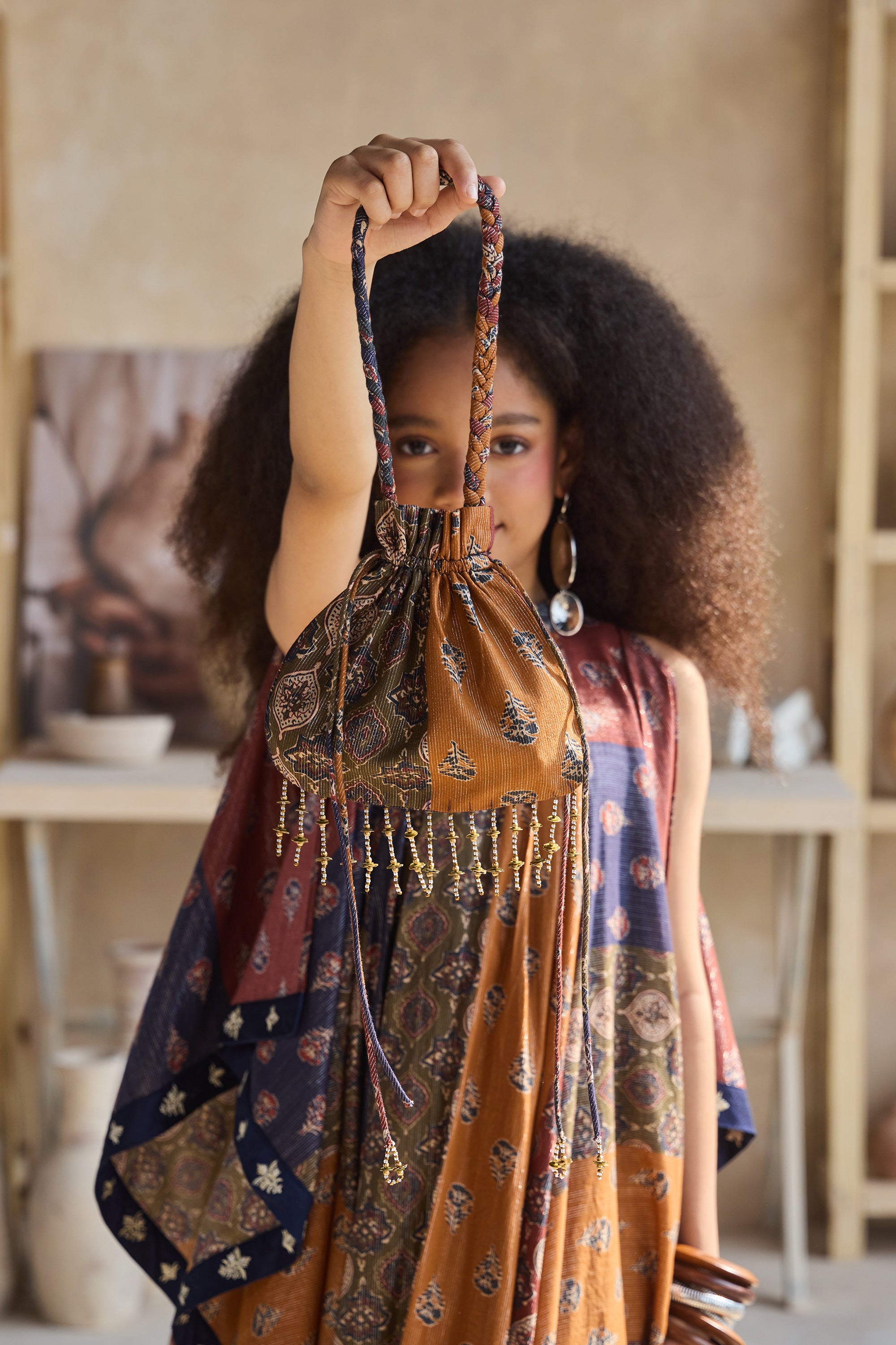 Renisa Printed Potli