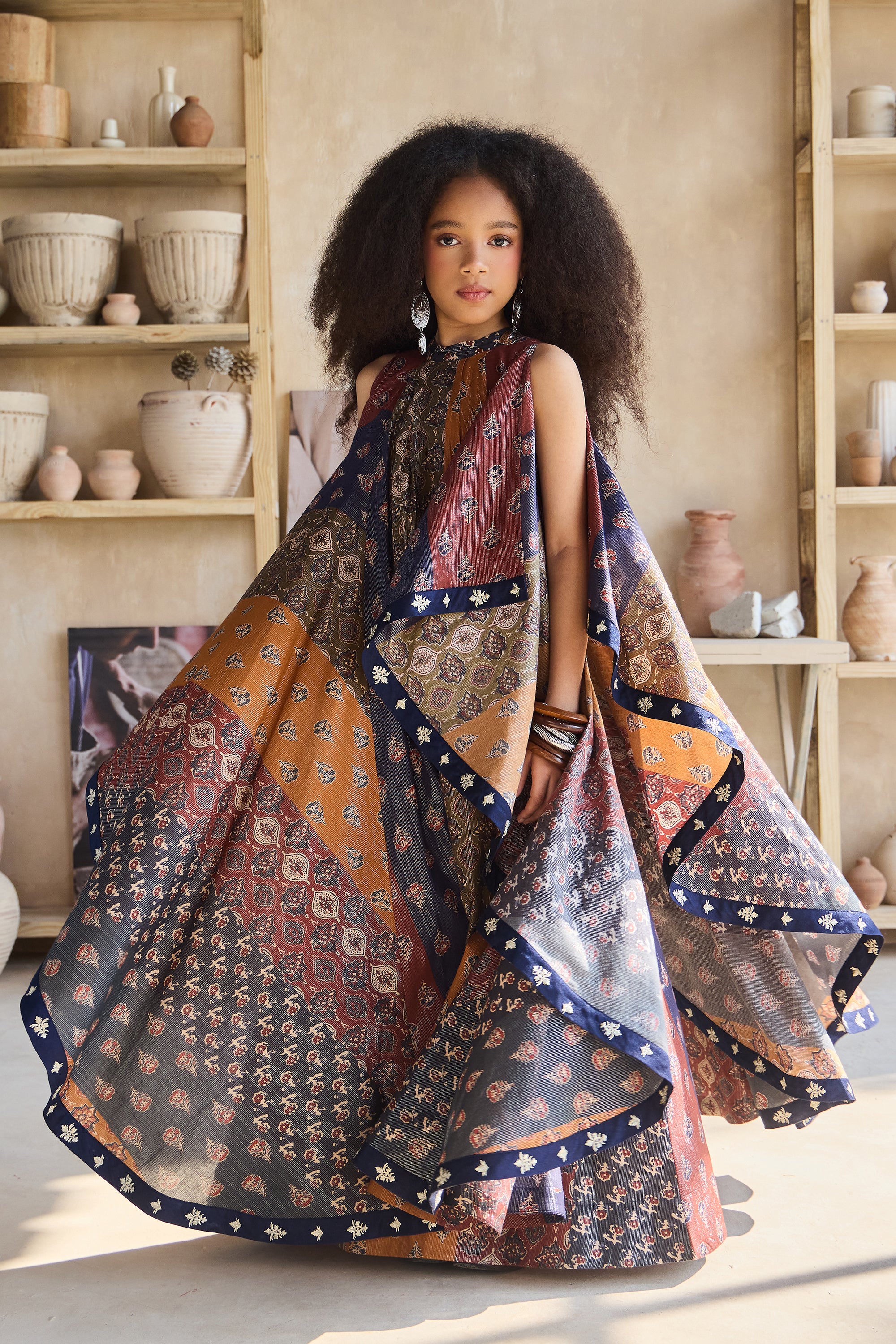 Renisa Printed Dress