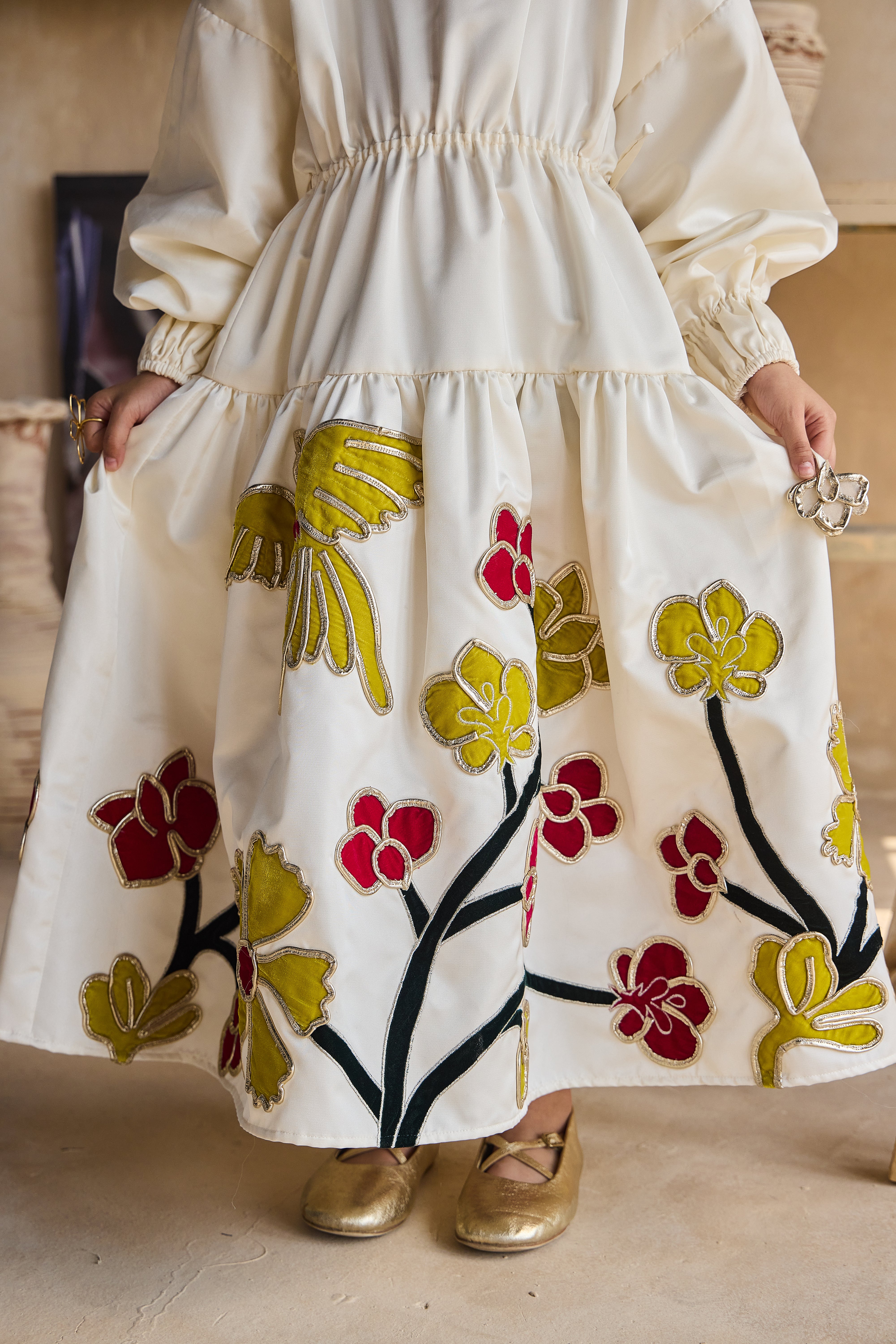 Hanara Patchwork Dress