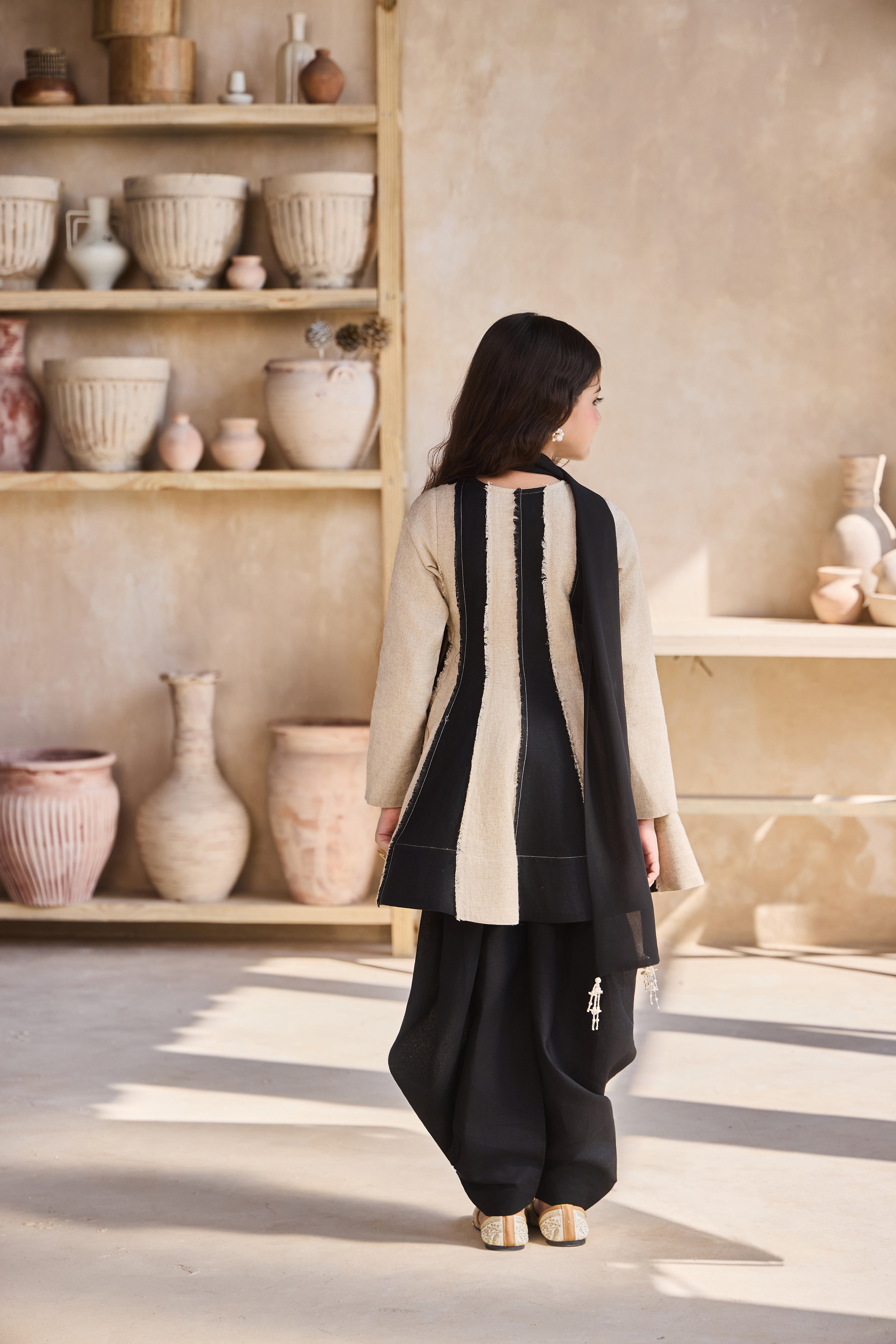 Mayari Kurta with Dhoti & Scarf (Set of 3)