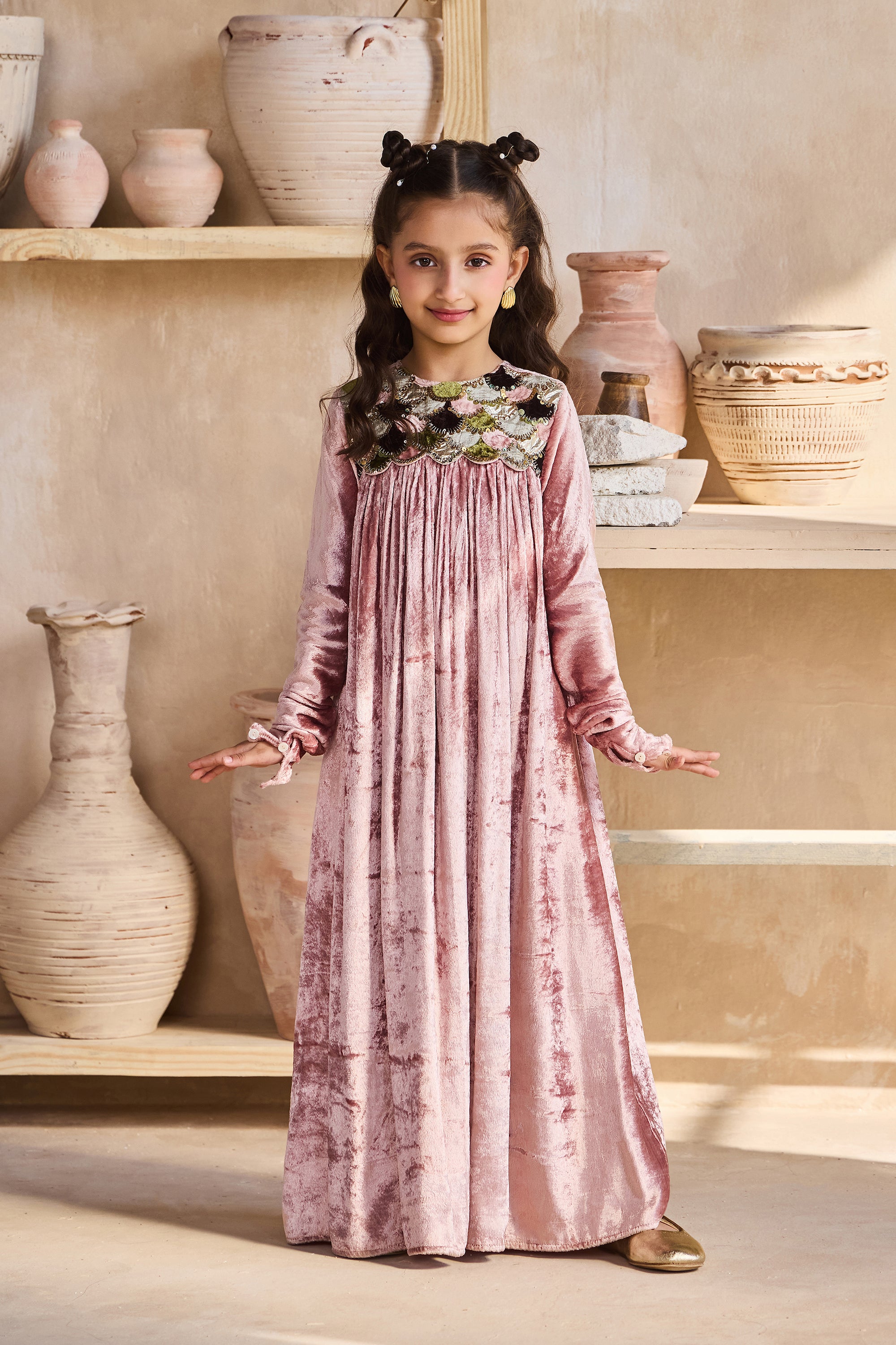 Isa Dusty Pink Dress