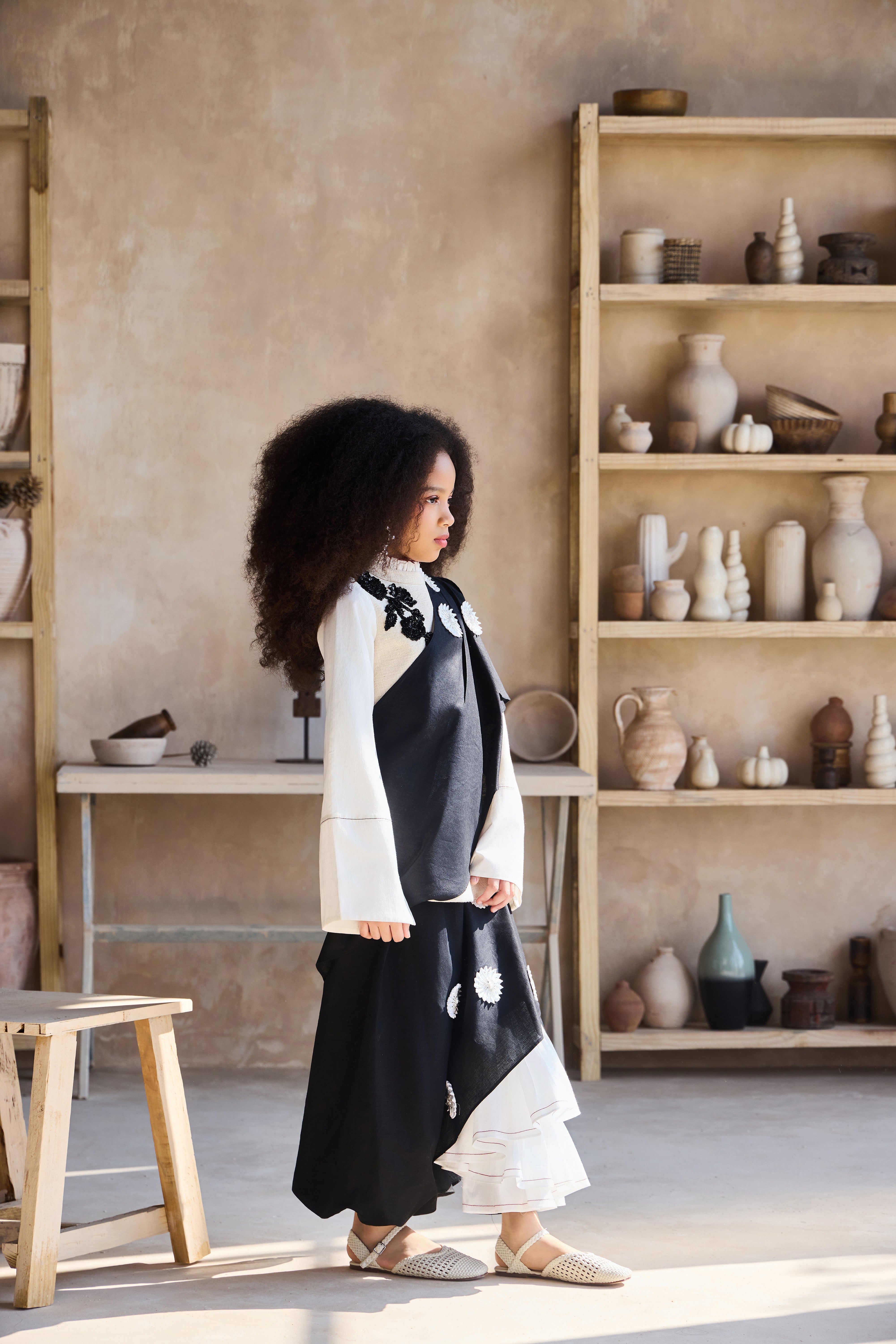 Serafina Drape Saree with Blouse (Set of 2)