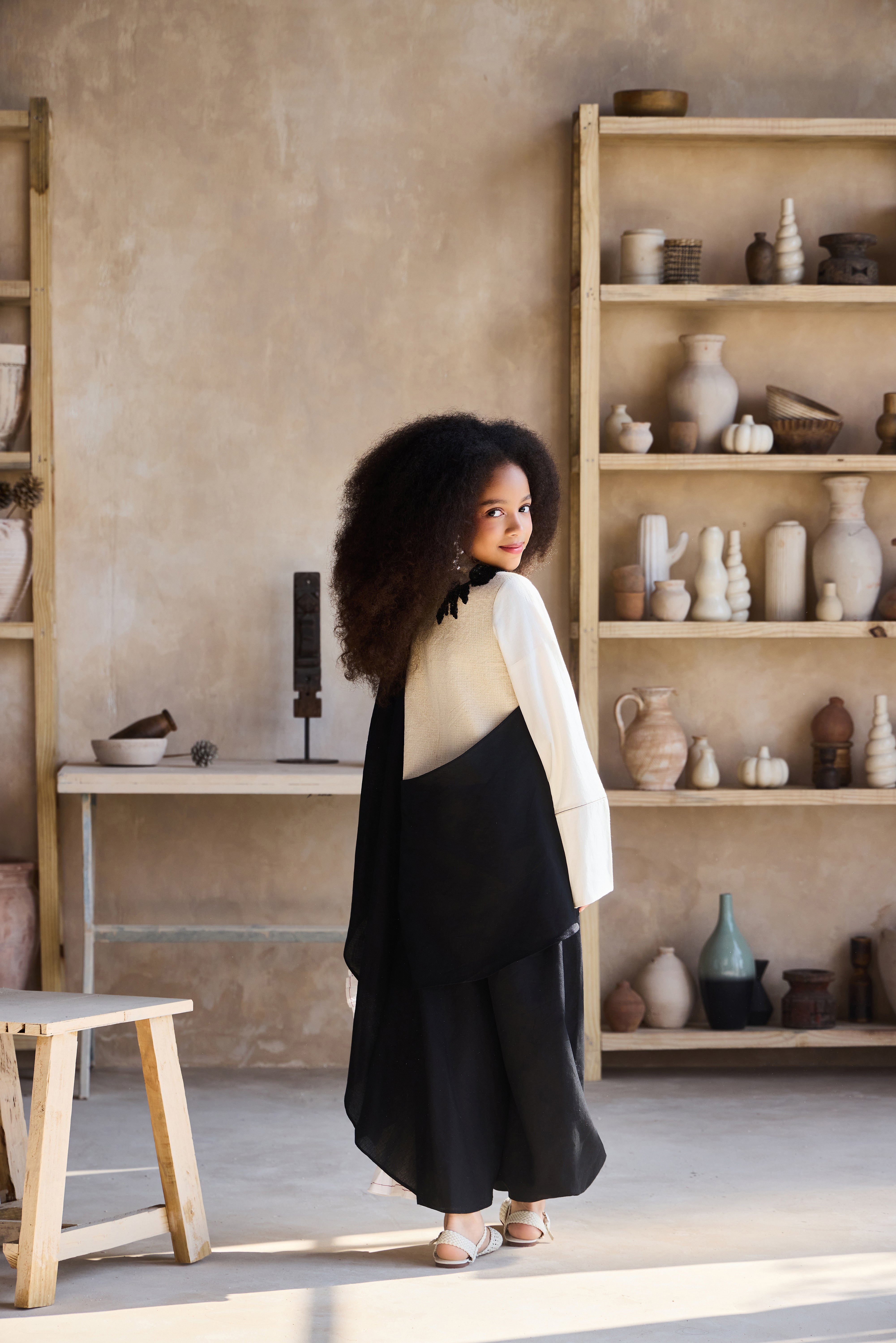 Serafina Drape Saree with Blouse (Set of 2)