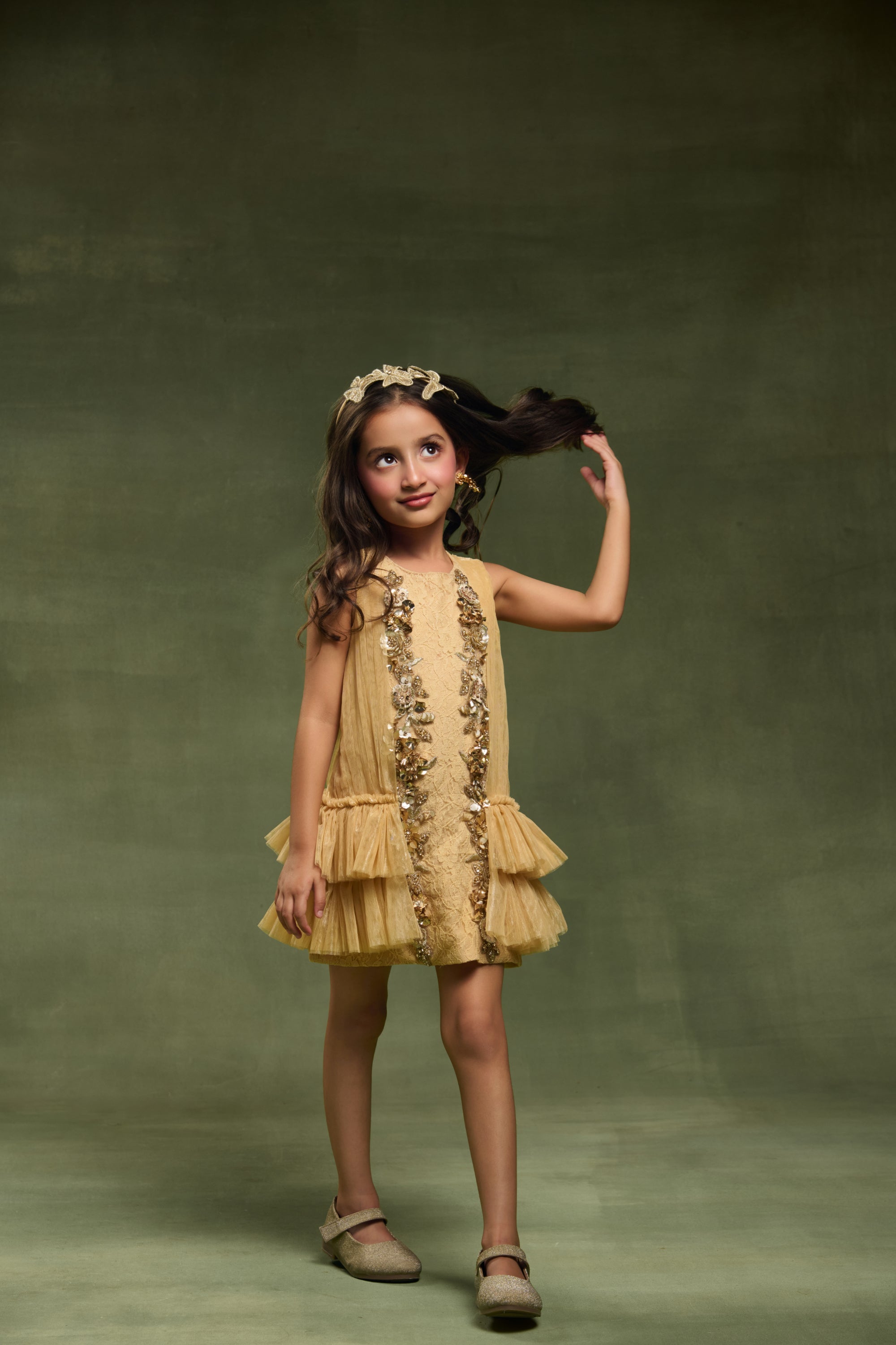 Golden Butterfly Hairband