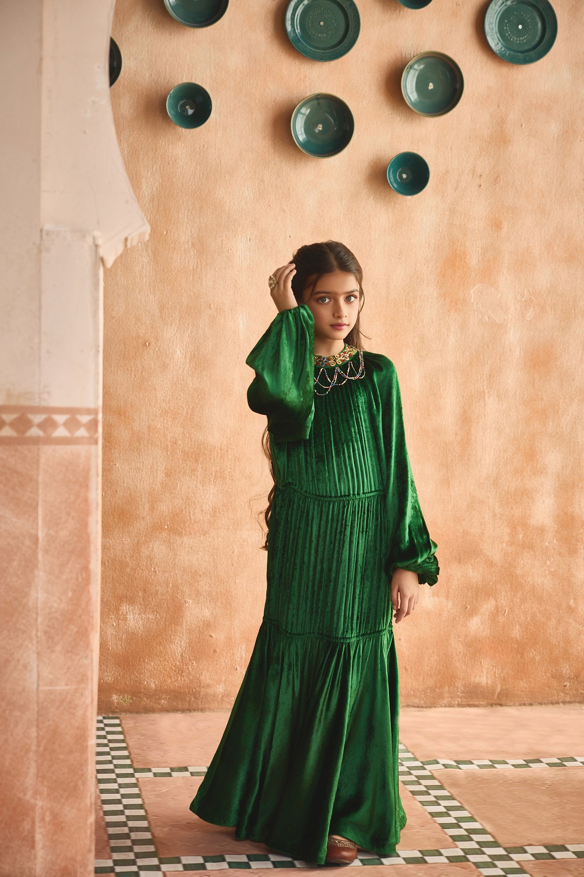 Maelin Velvet Dress