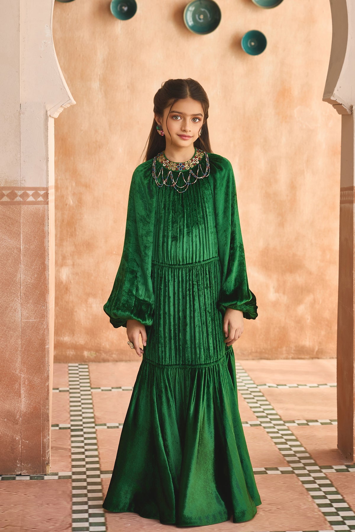 Maelin Velvet Dress