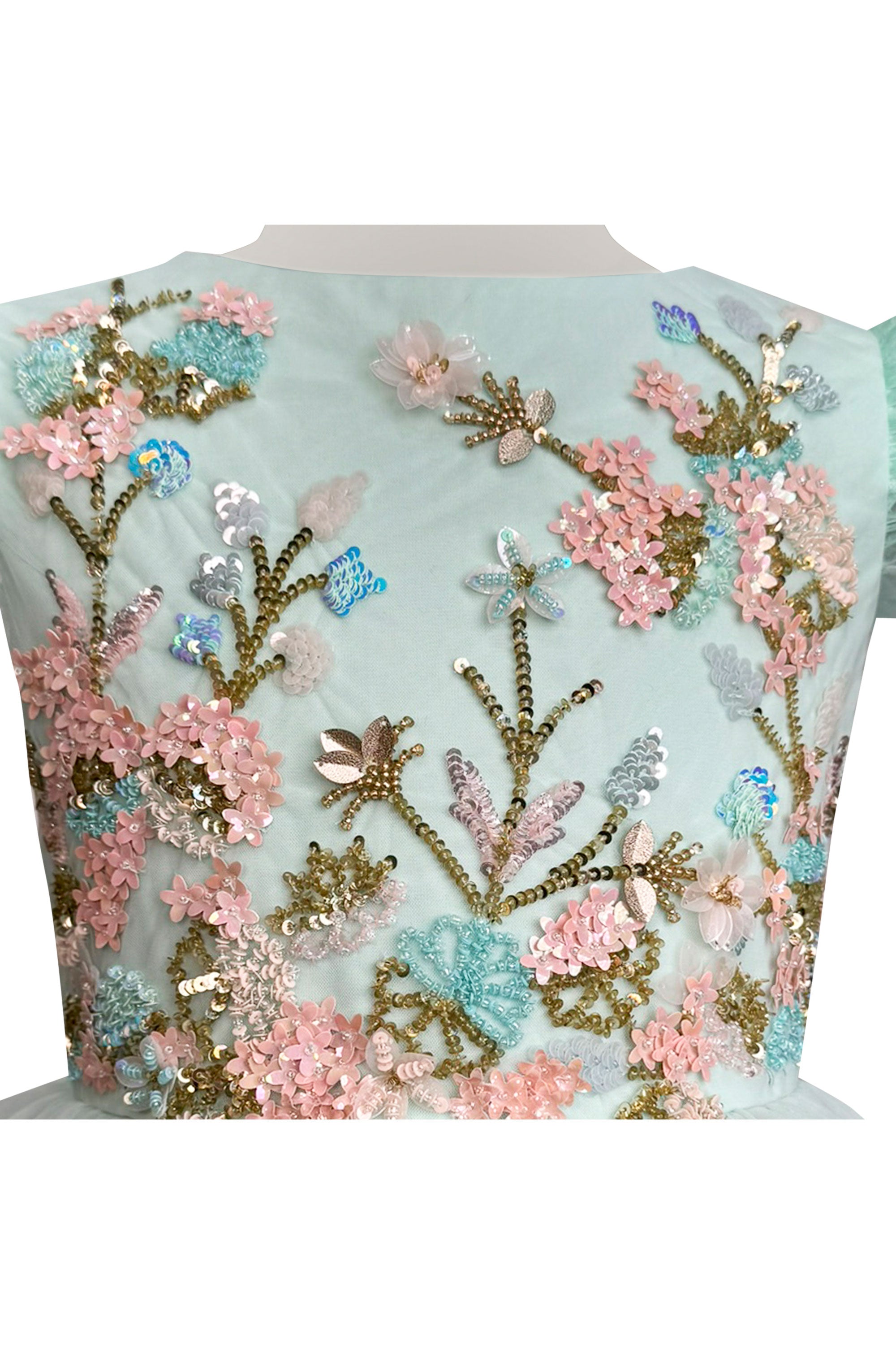 Mary Tulle Midi Dress