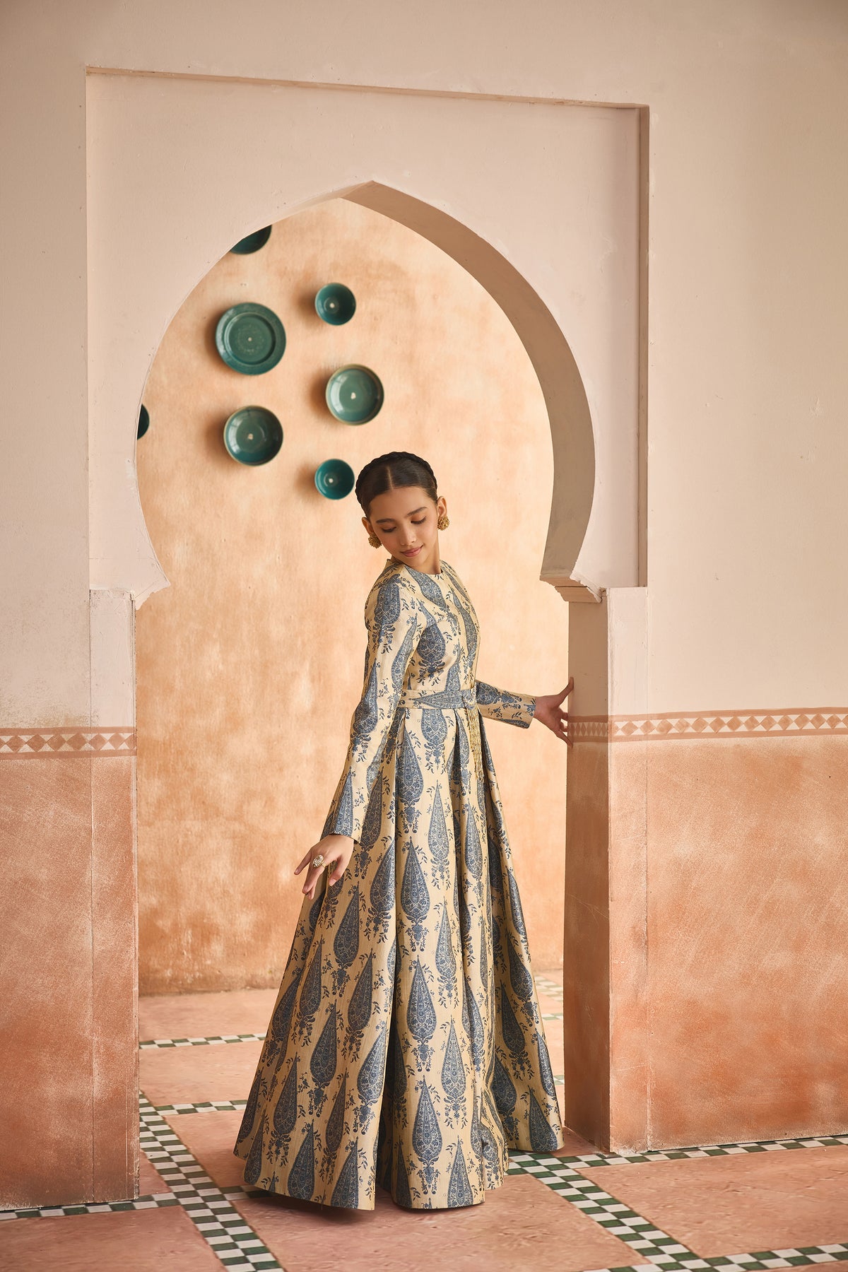 Noor Paisley Gown