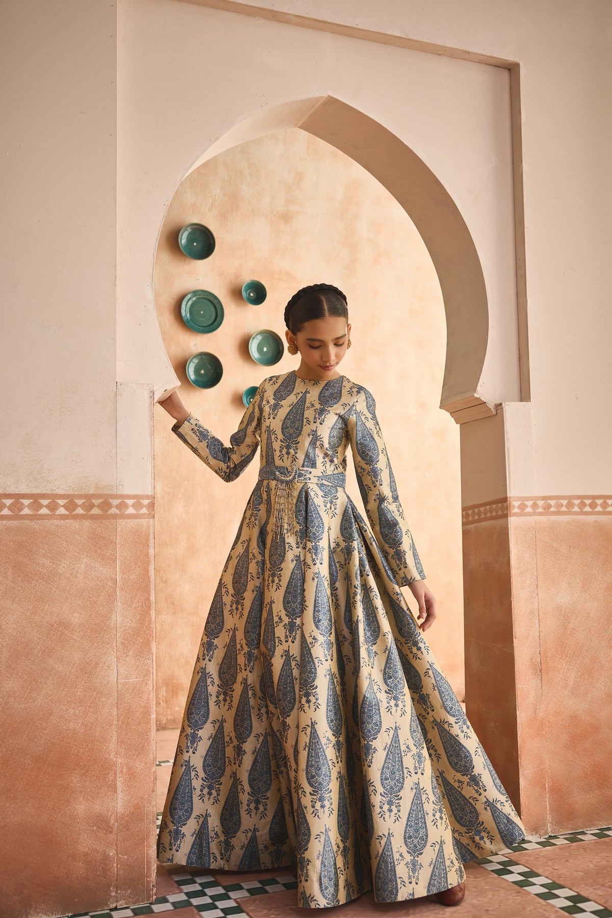 Noor Paisley Gown