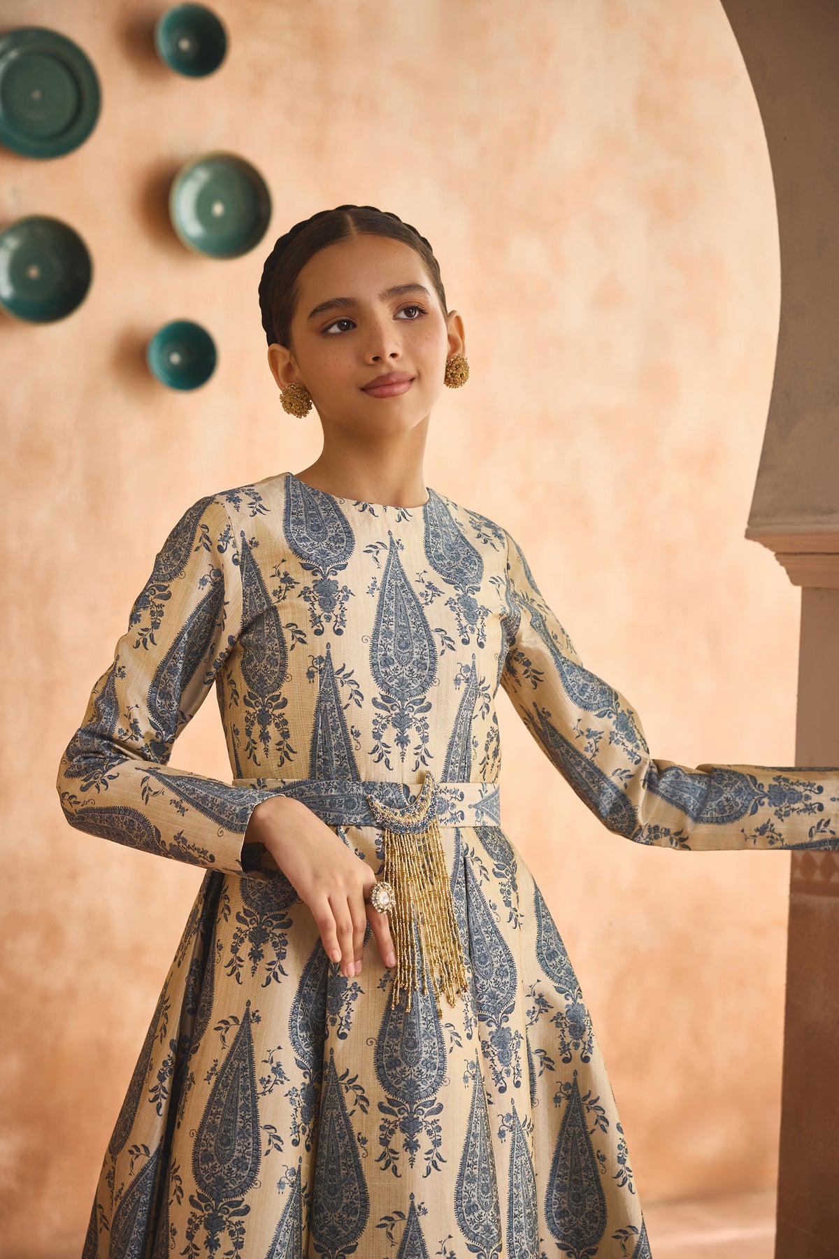 Noor Paisley Gown