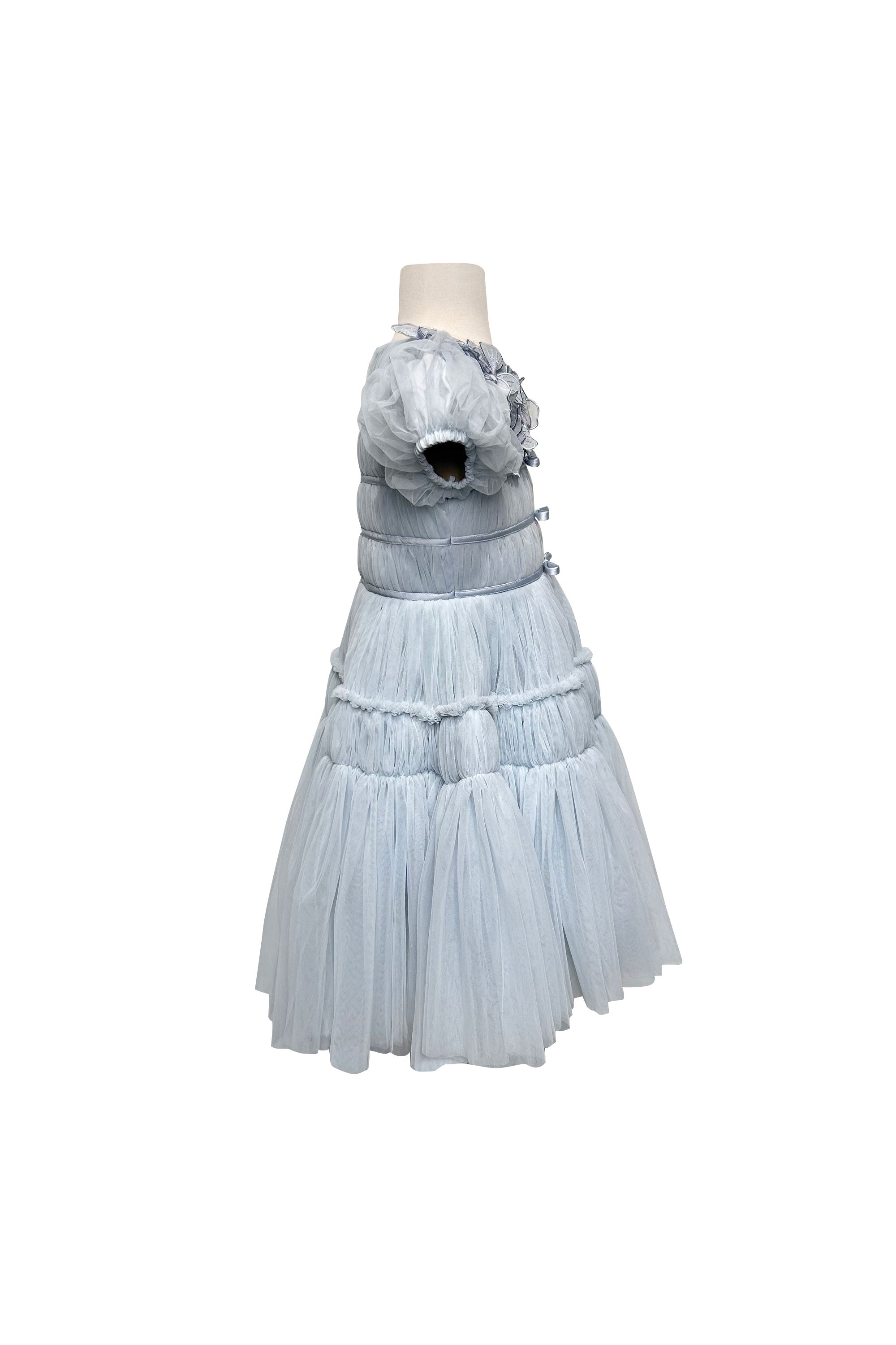 Paula High Low Dress (Powder Blue)