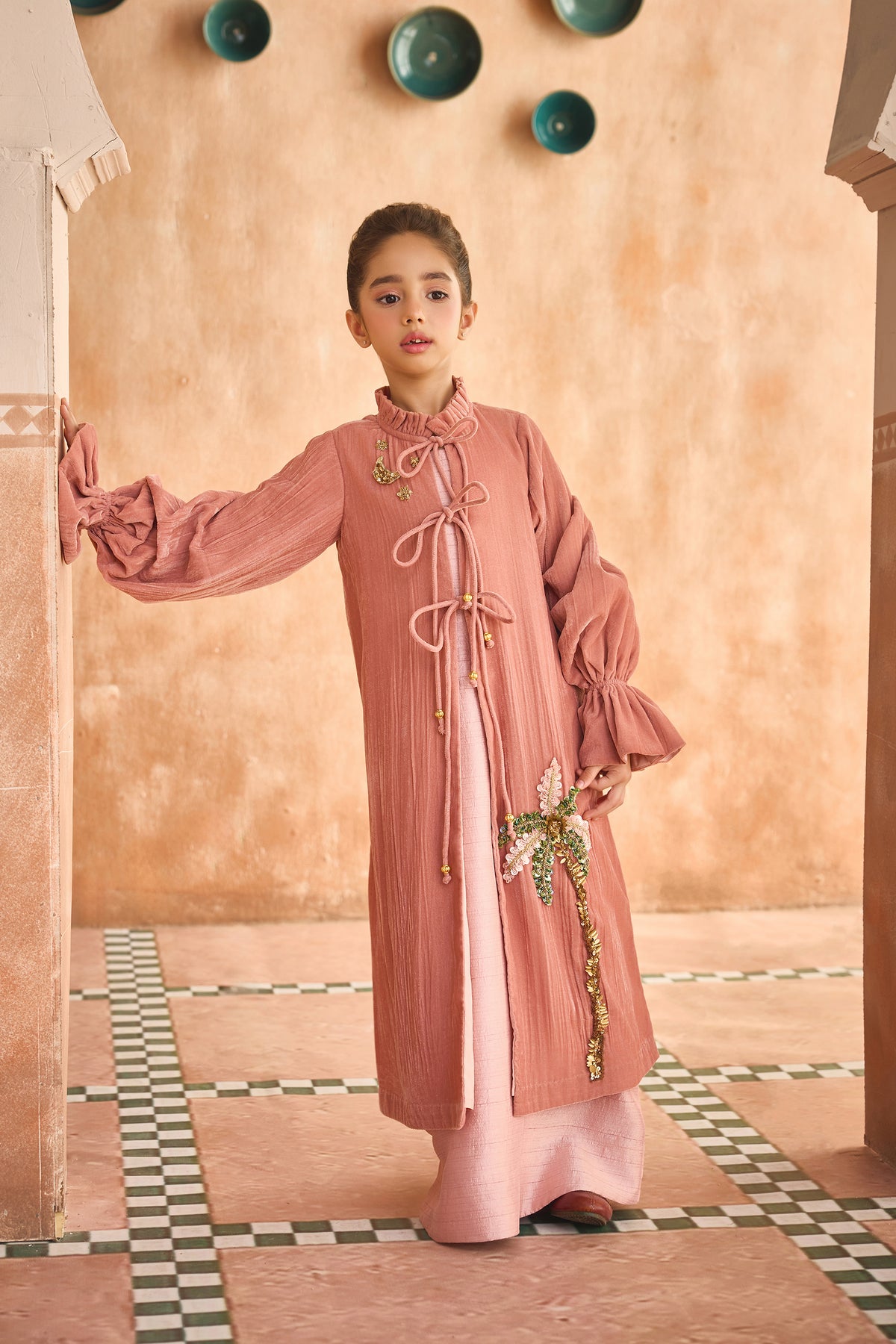 Pink Starlight Palm Jacket