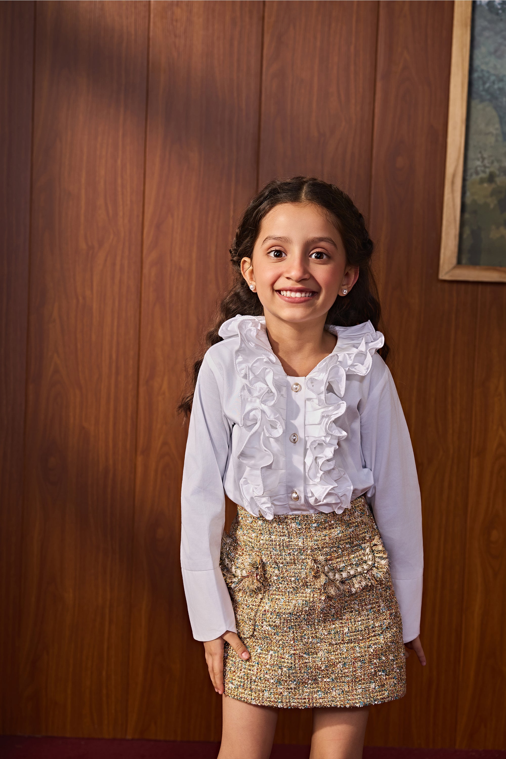 Sophie Ruffle Shirt