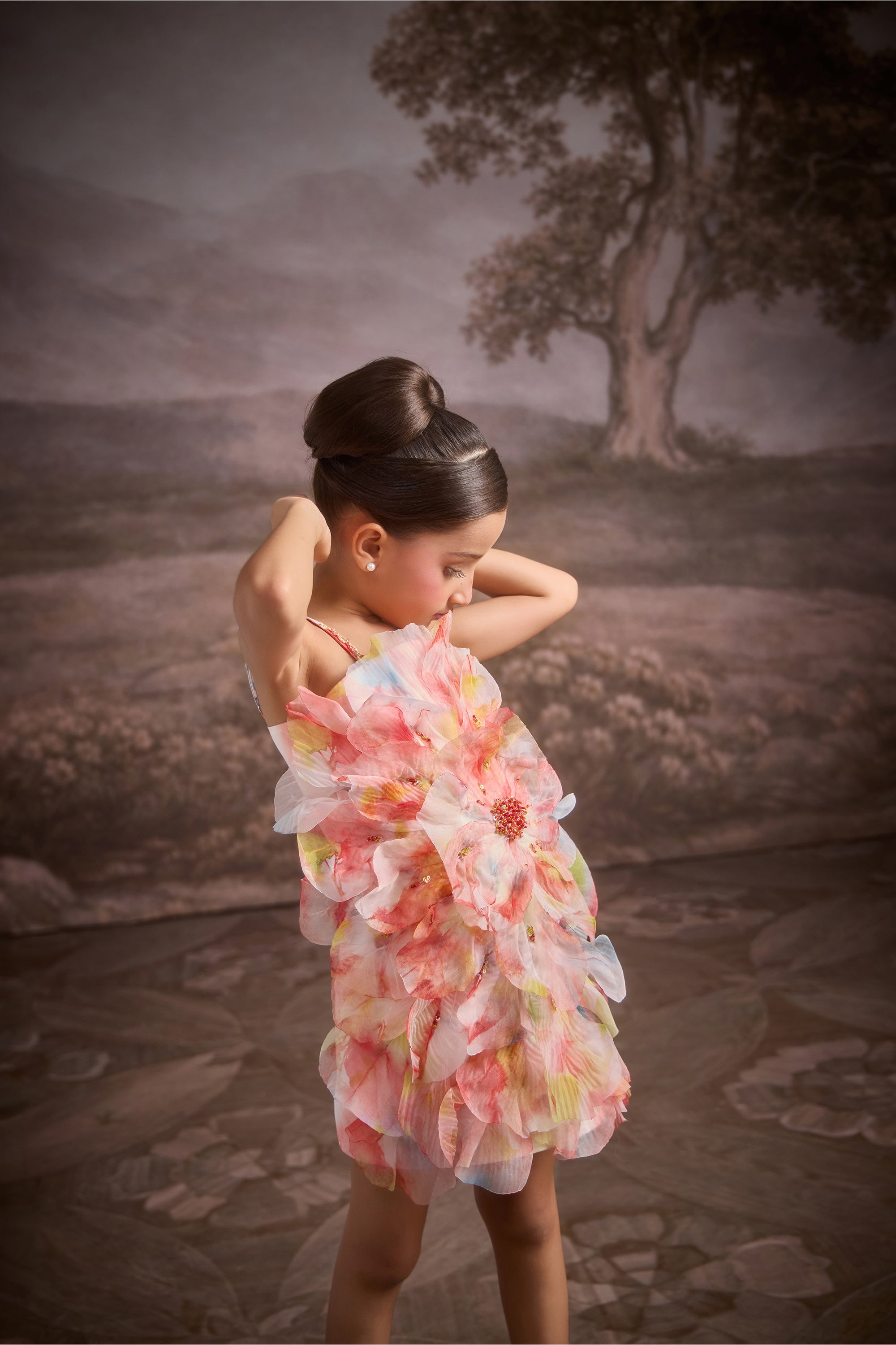 The Aquarelle Printed Dress