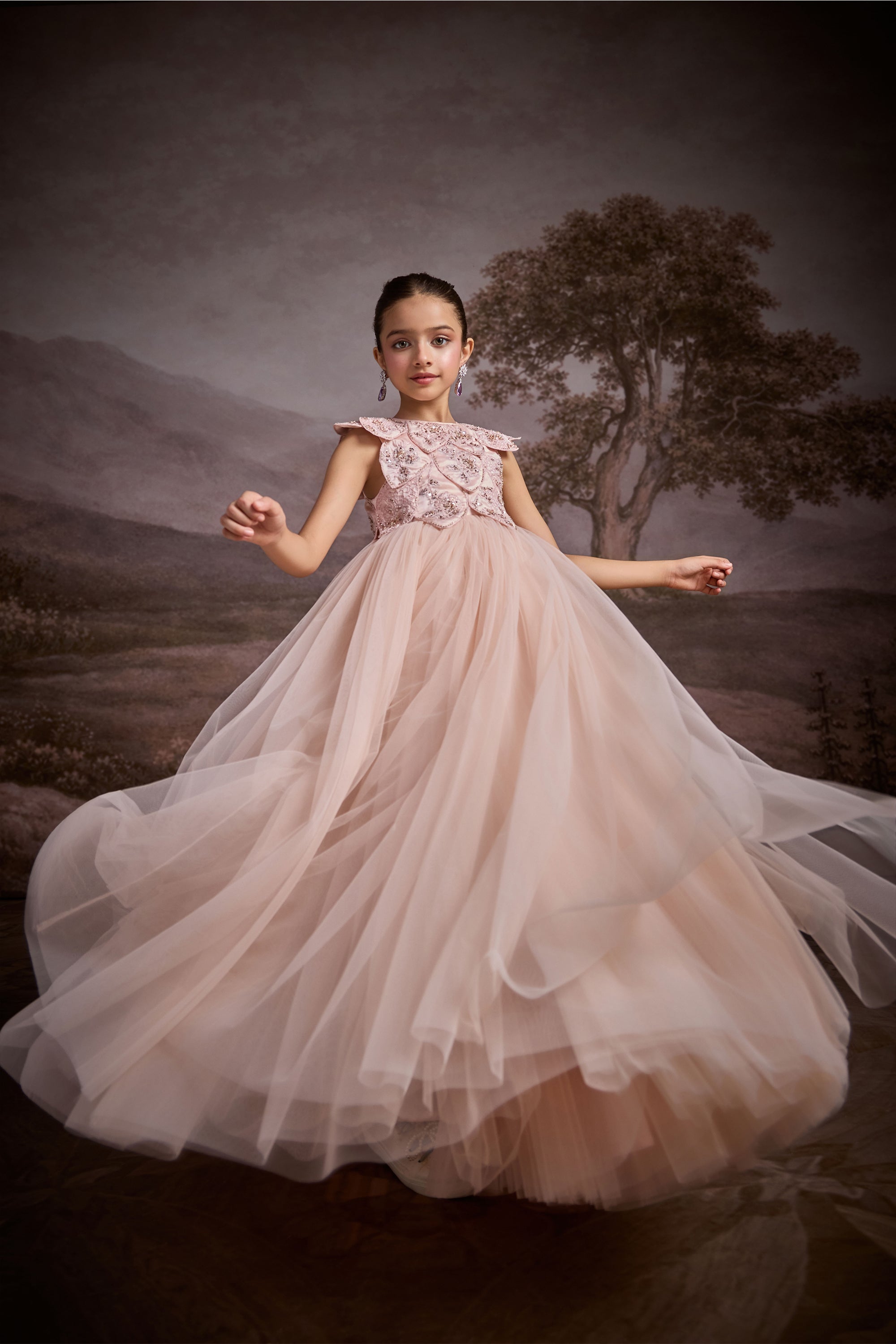 The Coriselle Petal Gown