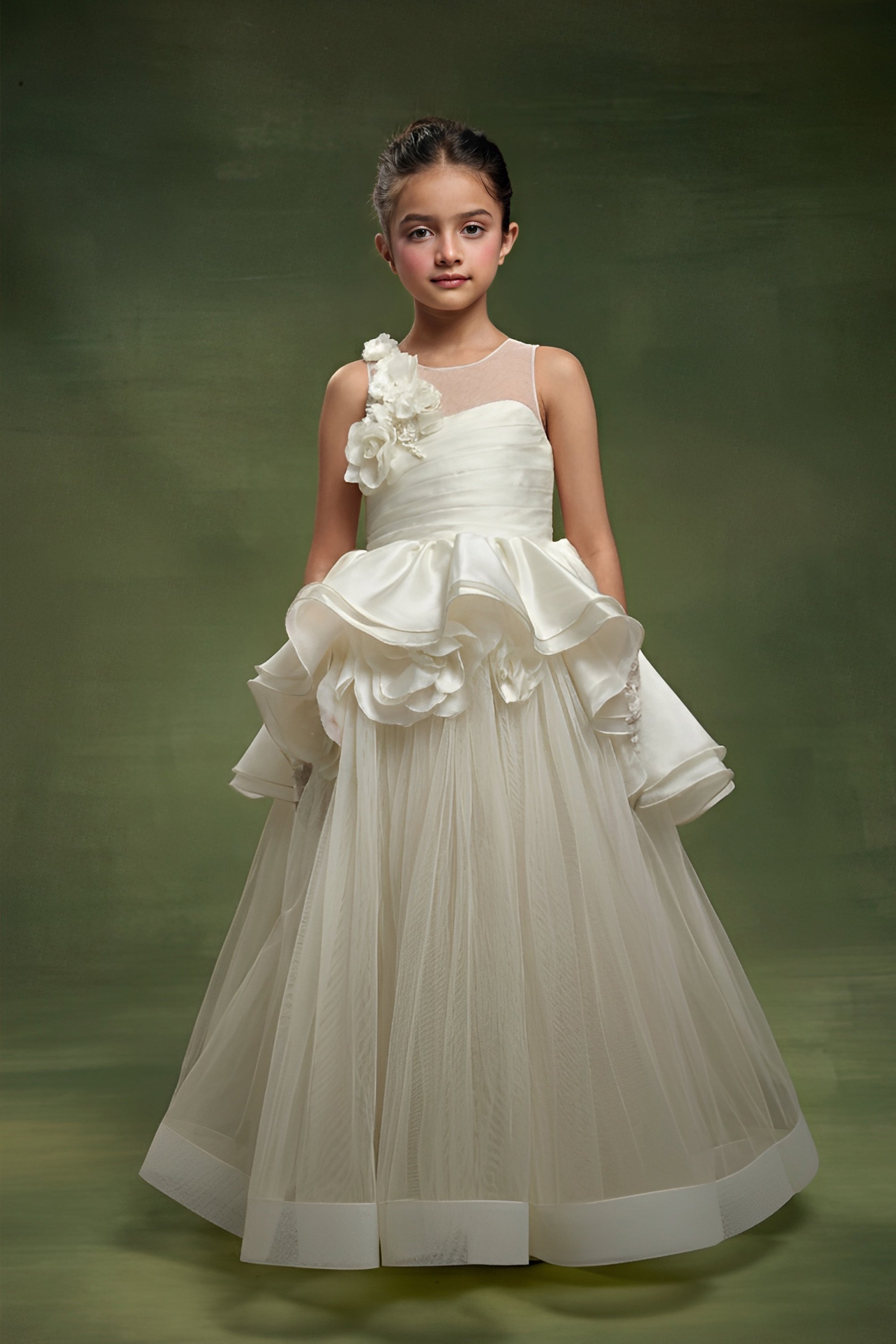 The Emmelyn Off White Gown