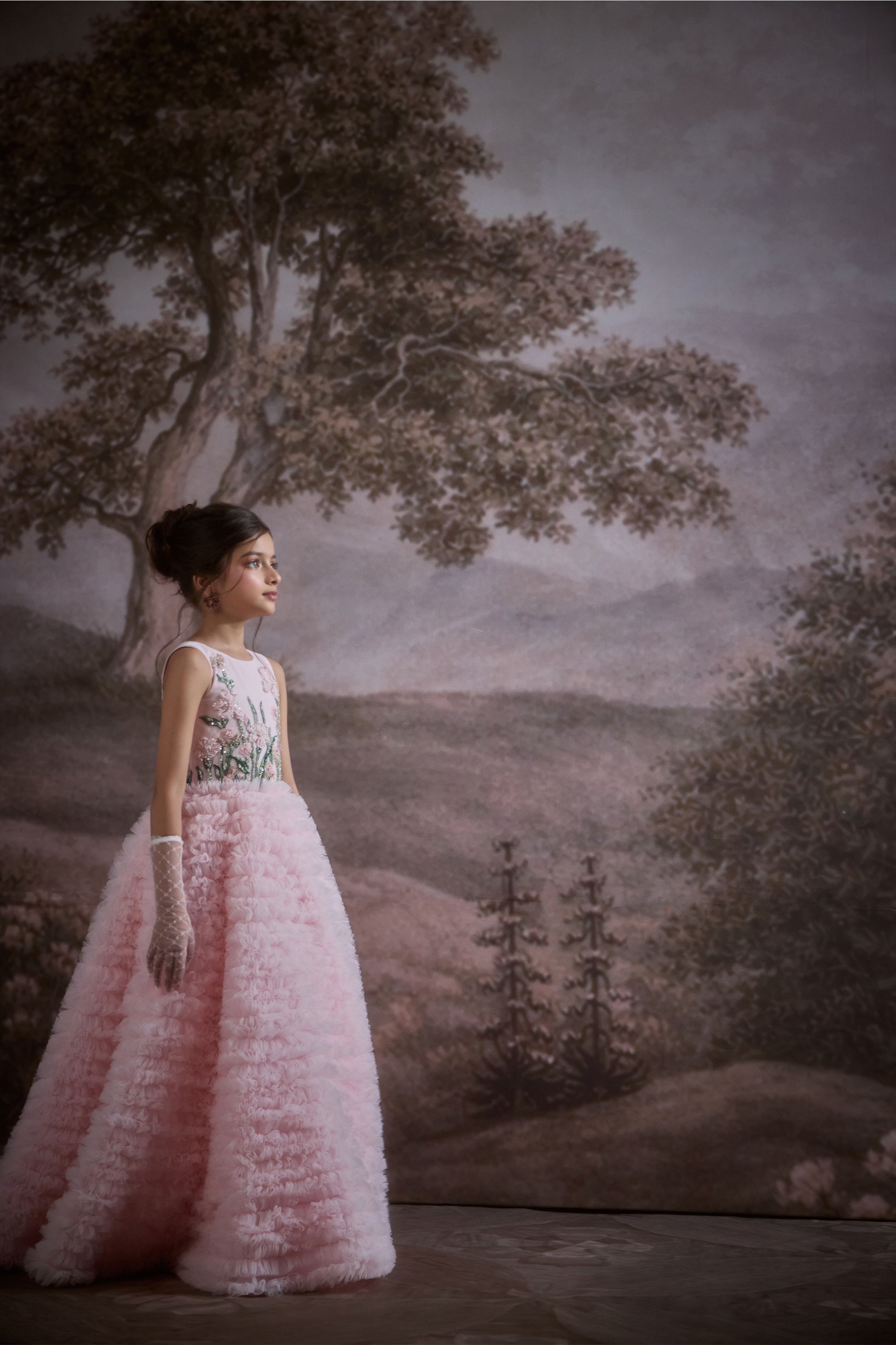 The Florienne Pink Gown