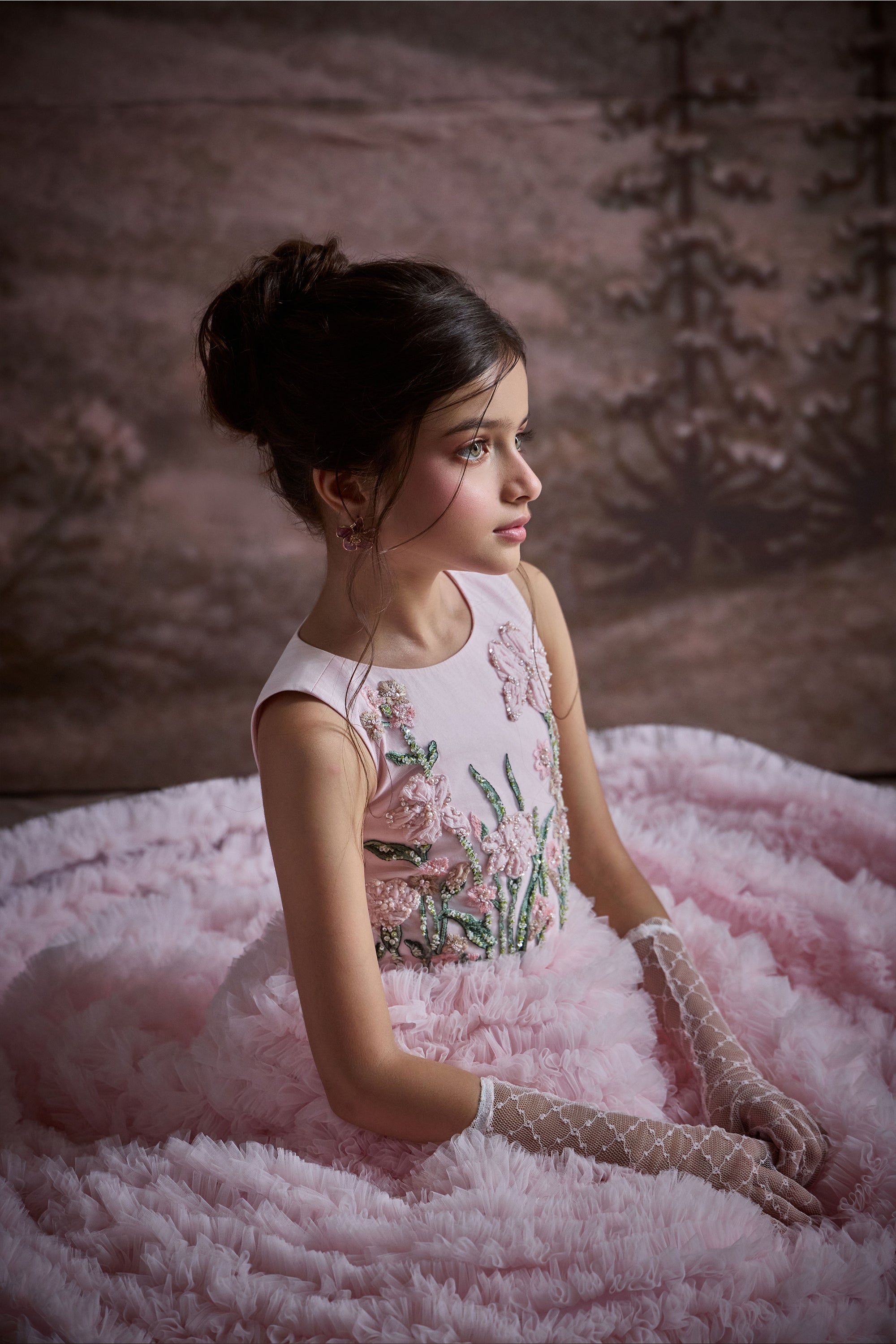 The Florienne Pink Gown