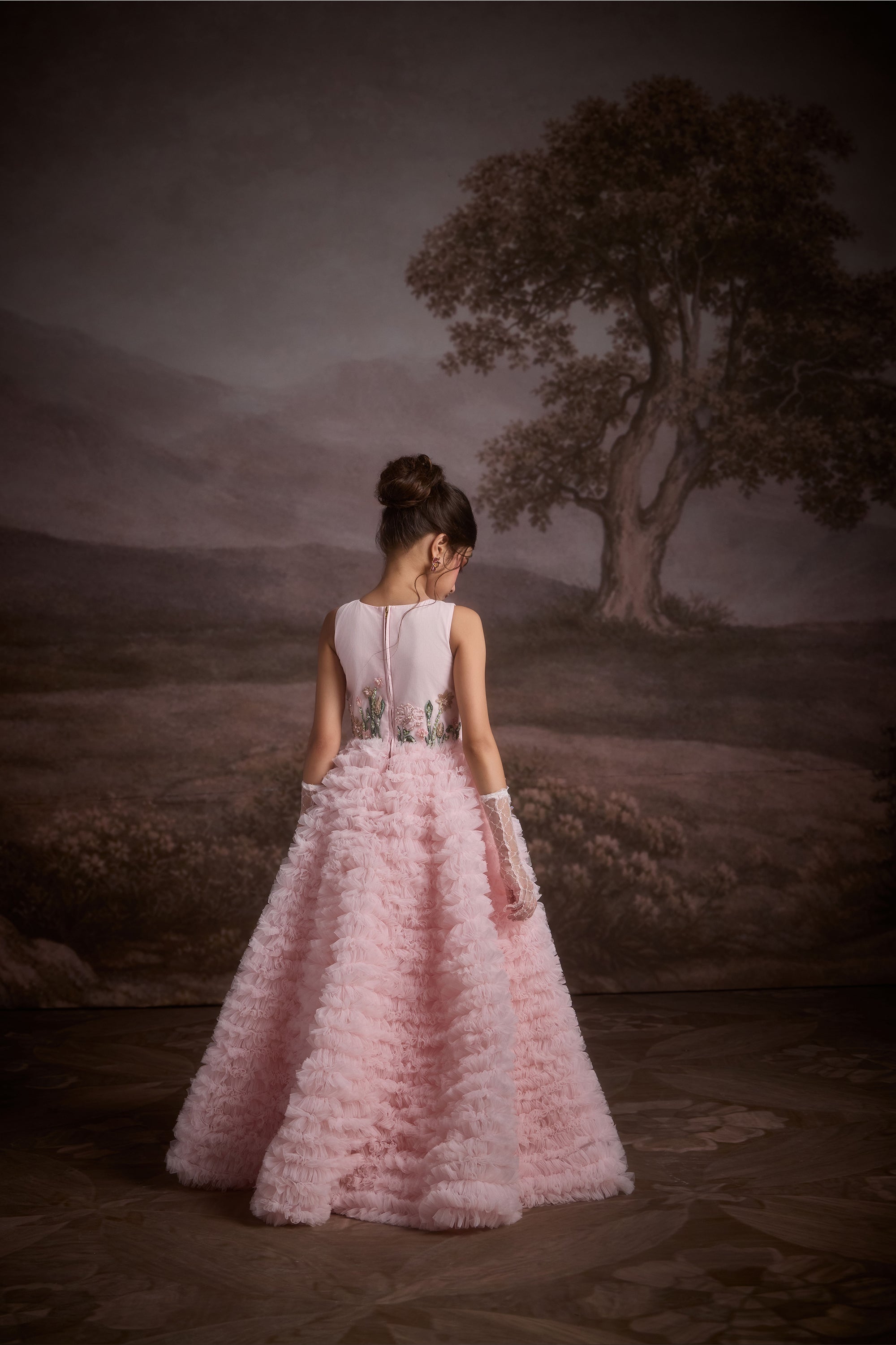 The Florienne Pink Gown