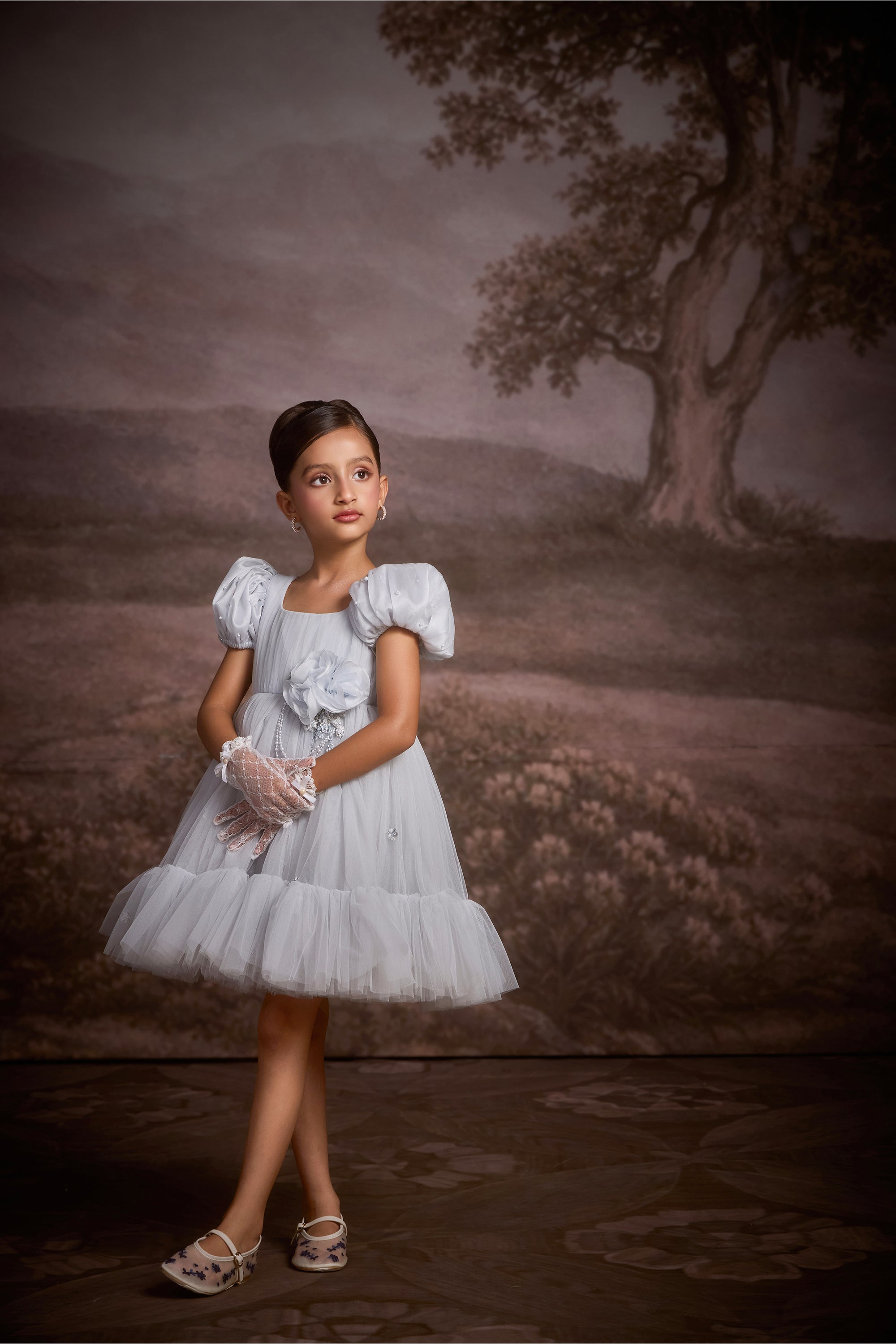 The Snowdrop Tulle Dress