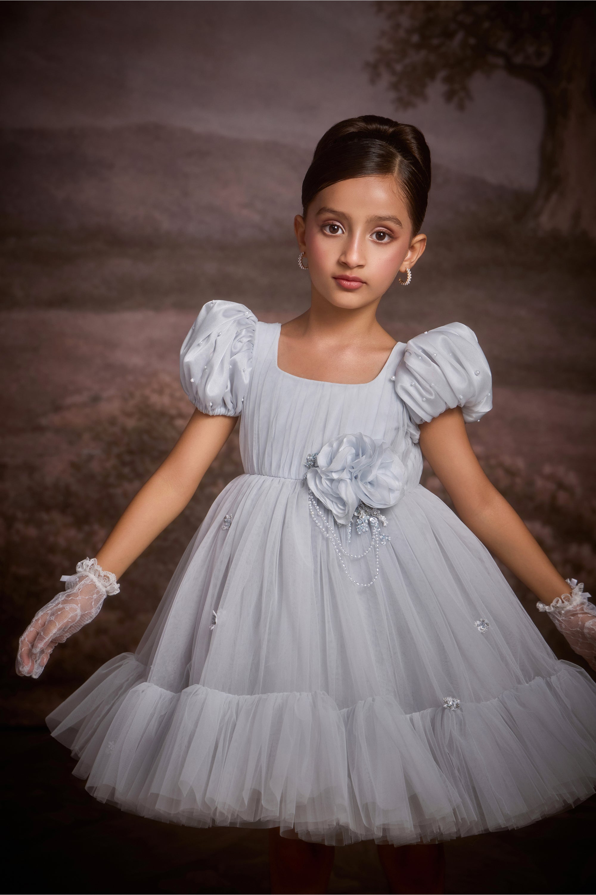 The Snowdrop Tulle Dress