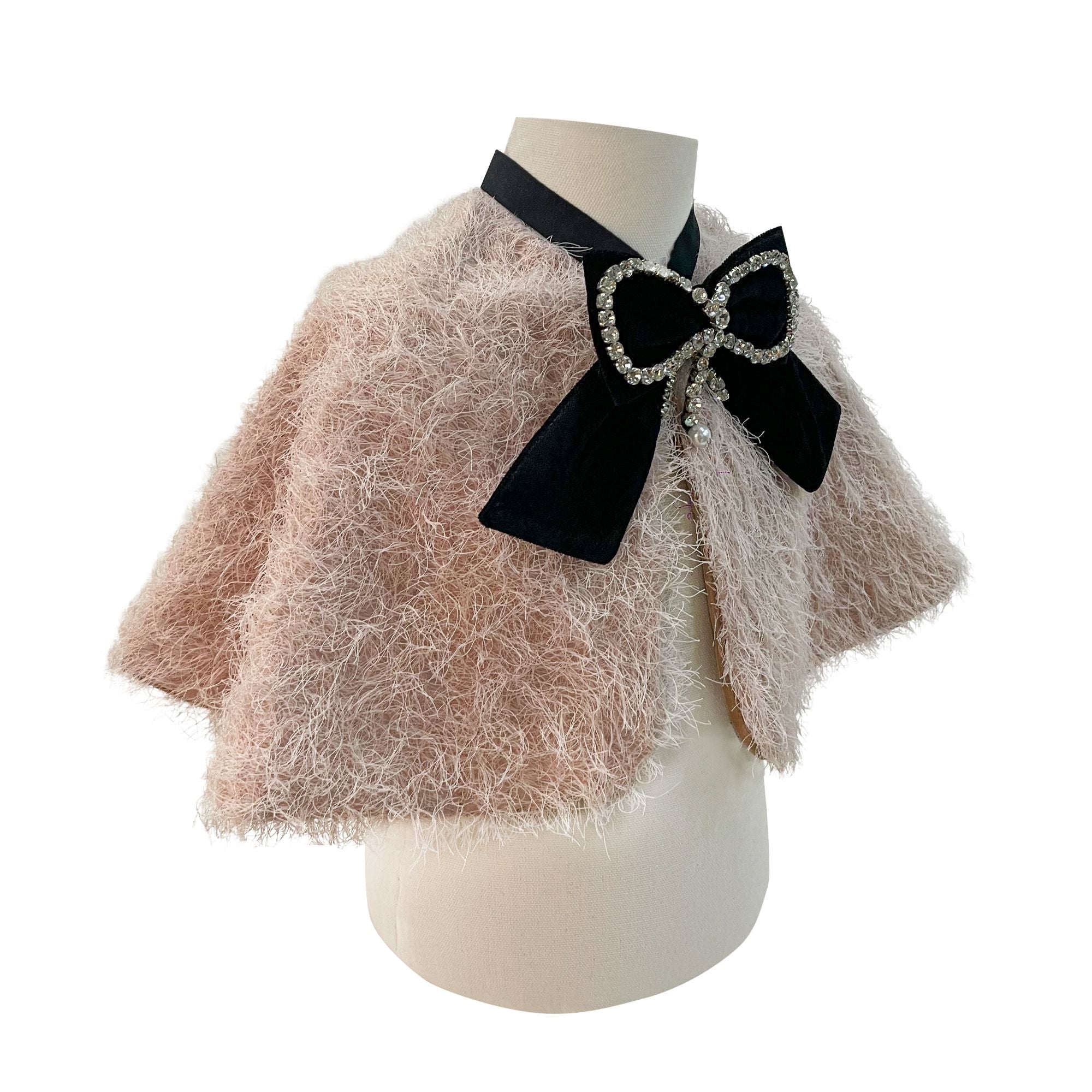The Alaia Crop Cape (Pink)