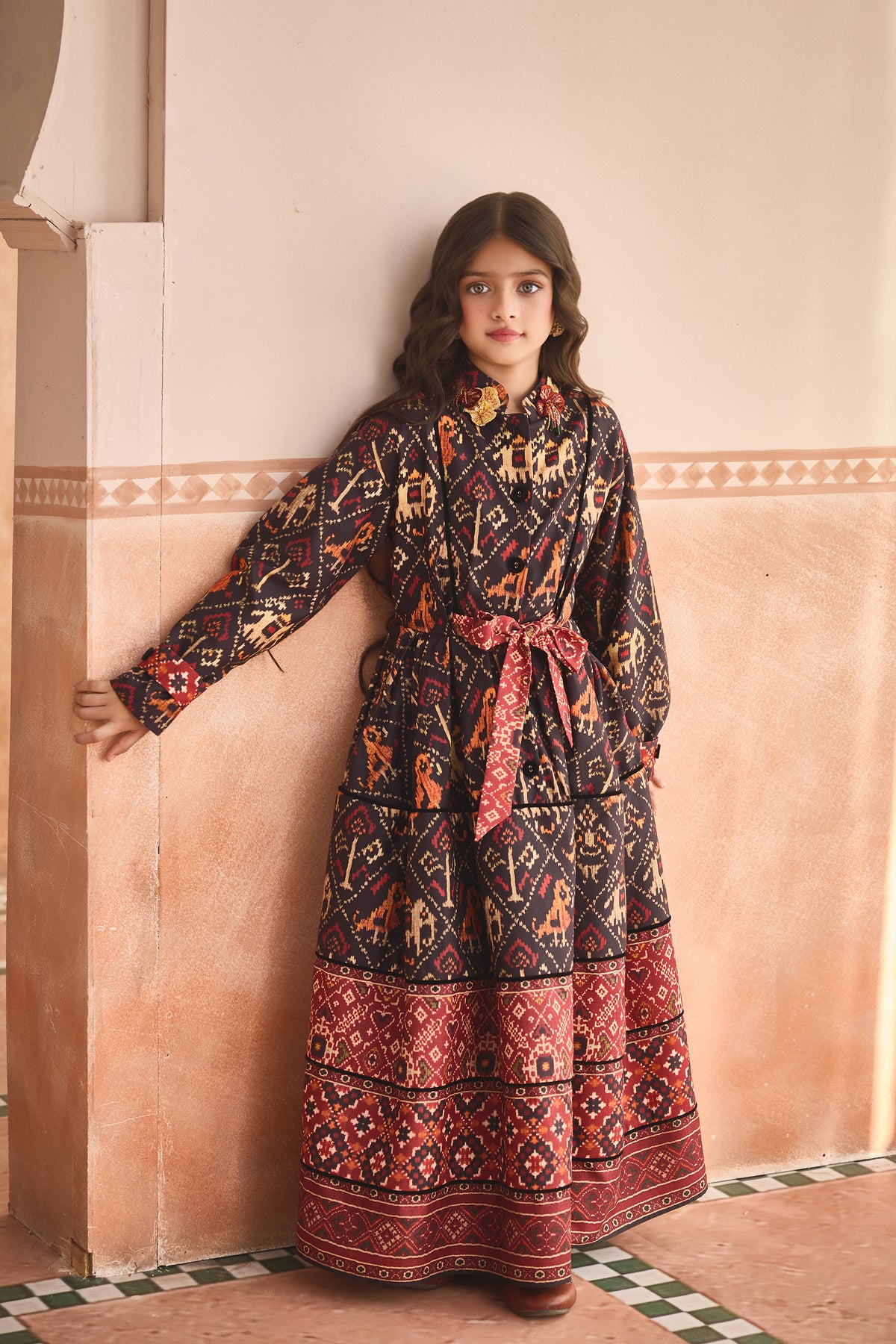 The Belgravia Belted Dress