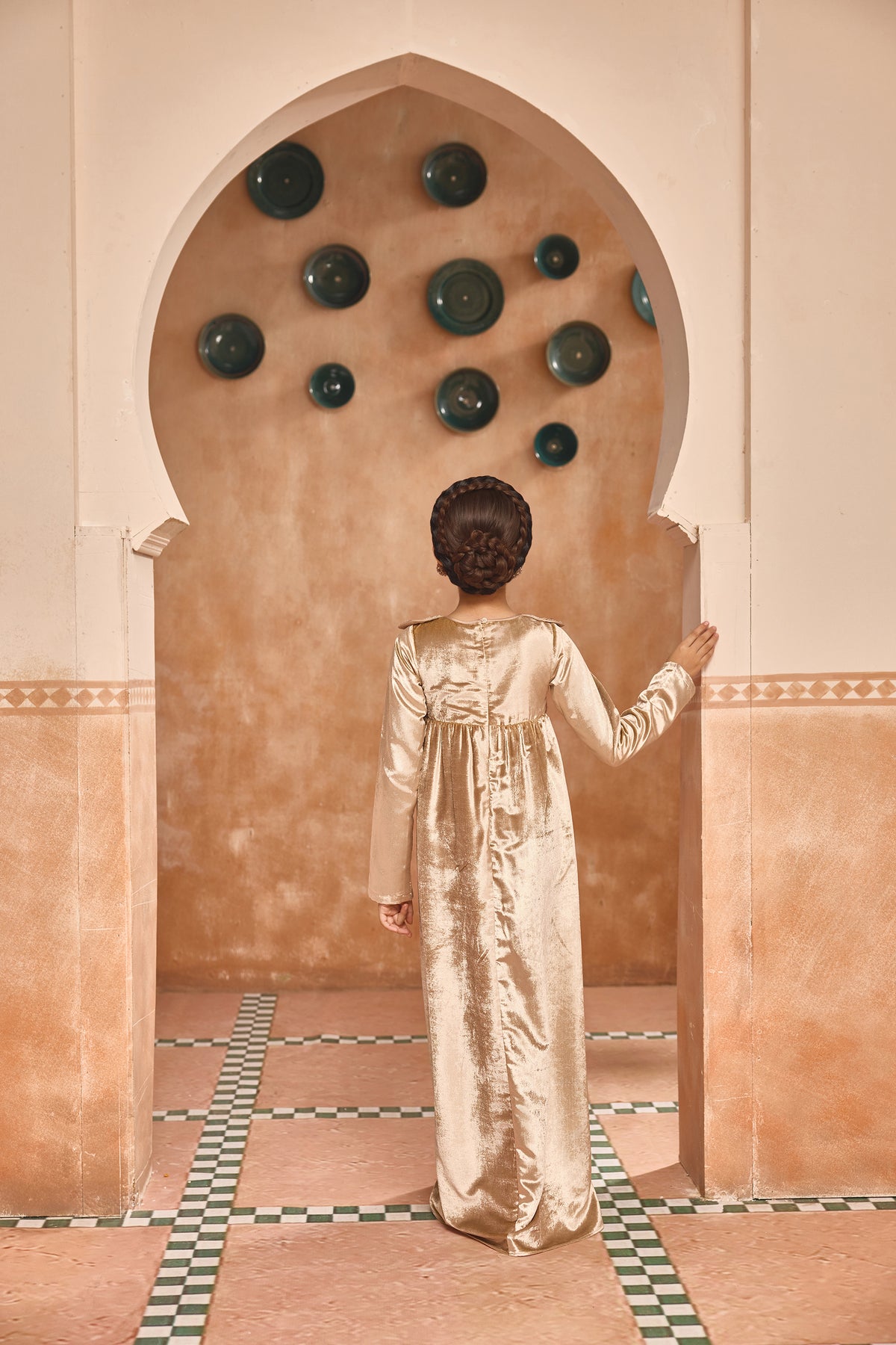 The Moonlit Petal Dress