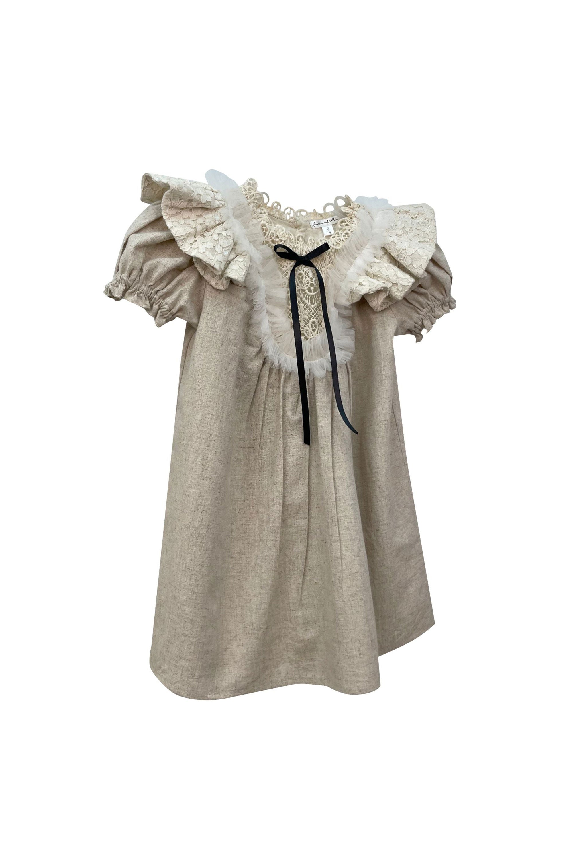 The Rachel Linen Dress