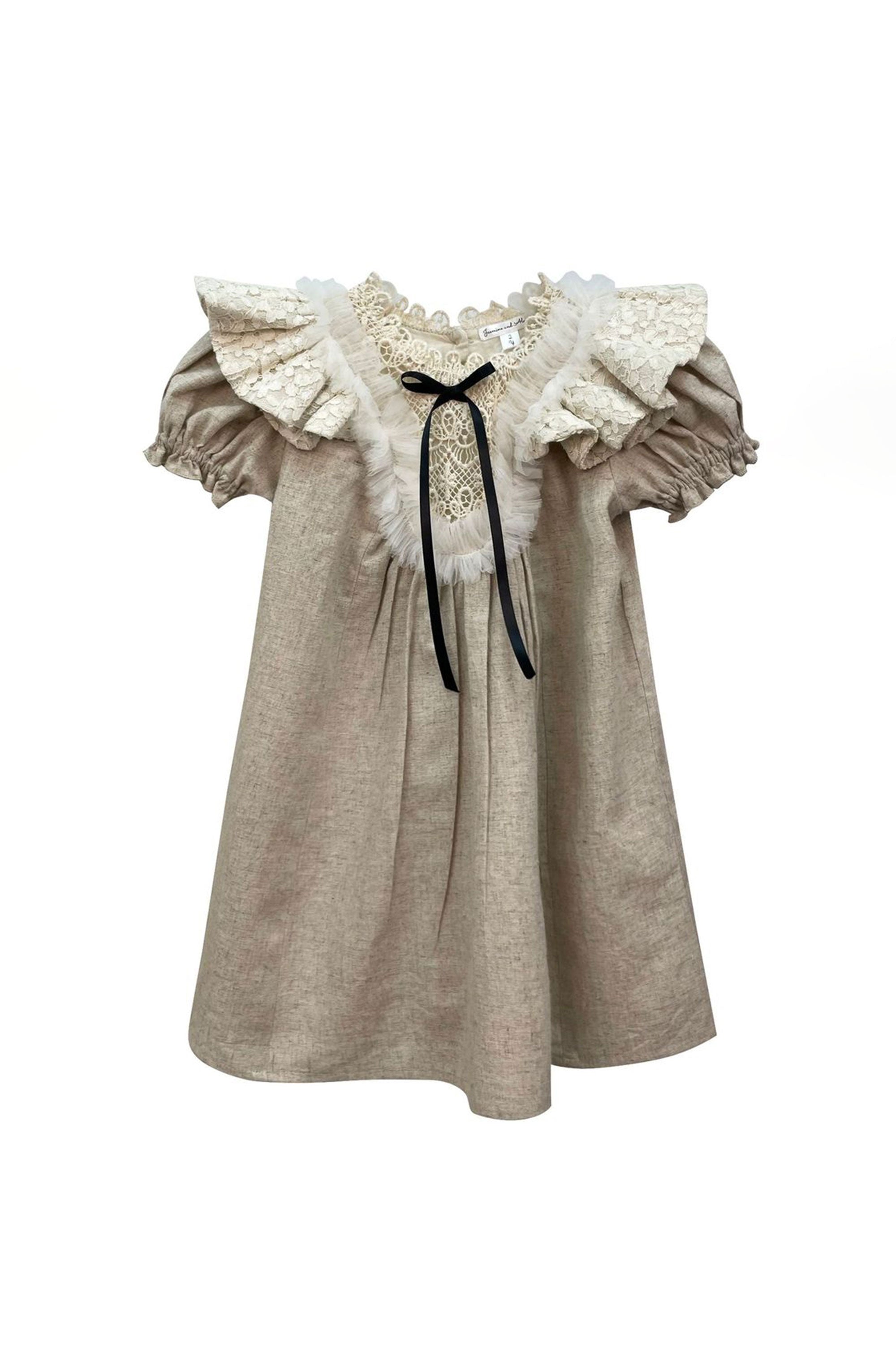 The Rachel Linen Dress