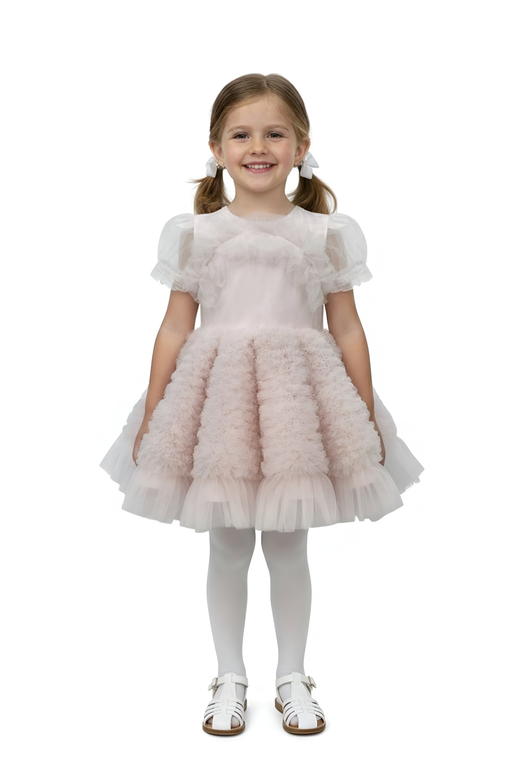 The Ariel Tulle Dress with Sleeves