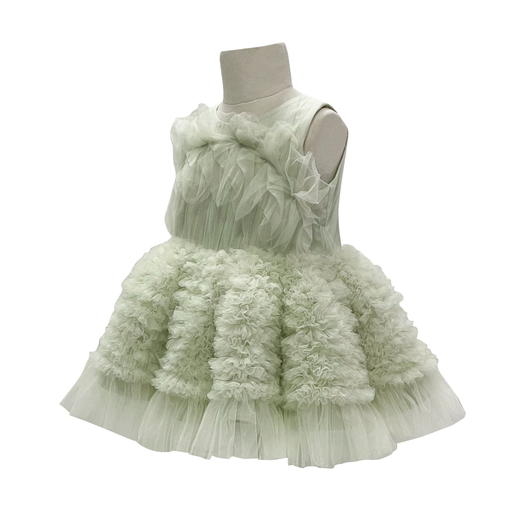 The Ariel Tulle Dress (Green)