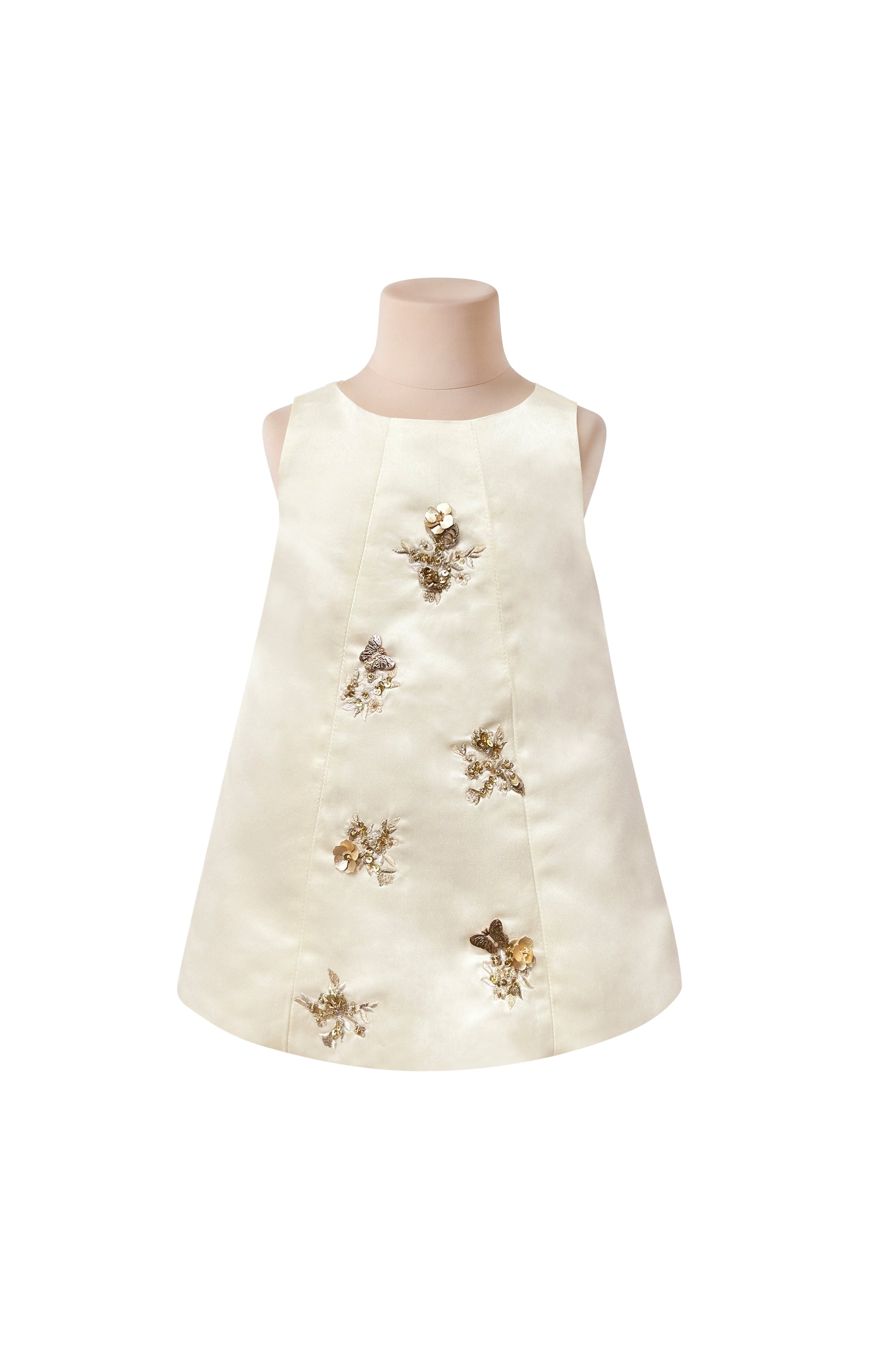Garnet Golden Dress